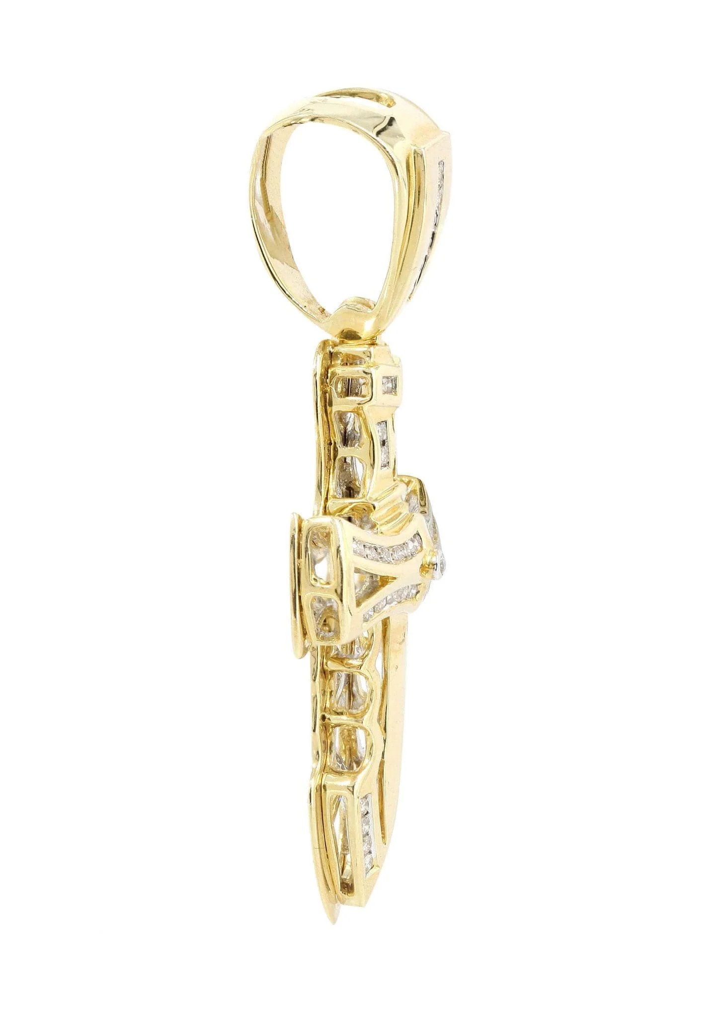 Diamond Cross Pendant | 0.32 Carats | 8.32 Grams - Image 4
