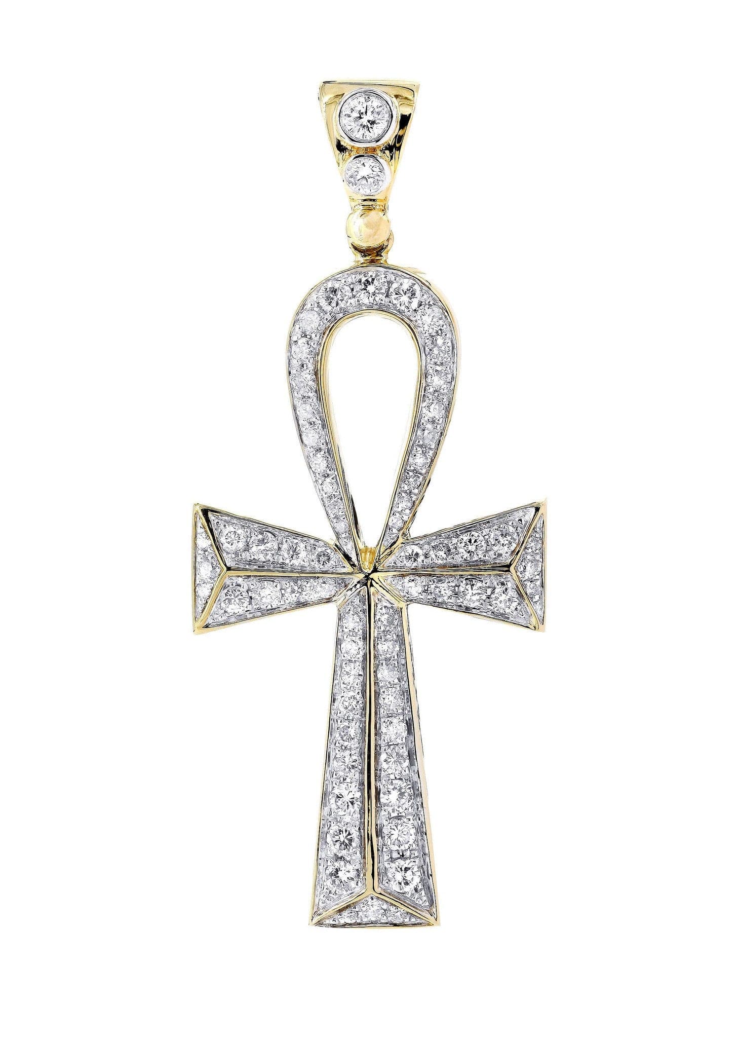 Diamond Cross Pendant |0.44 Carats | 3.71 Grams