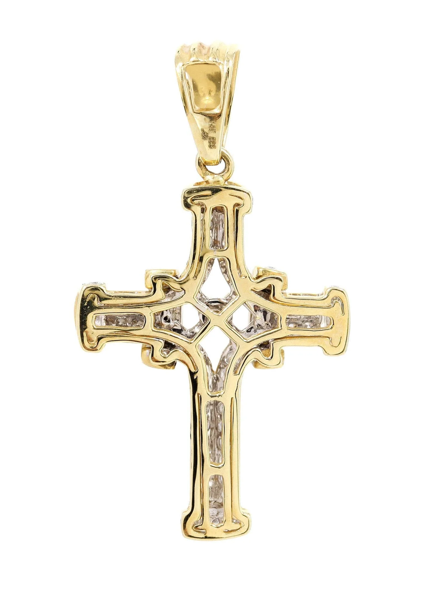 Diamond Cross Pendant |0.45 Carats | 3.45 Grams - Image 3