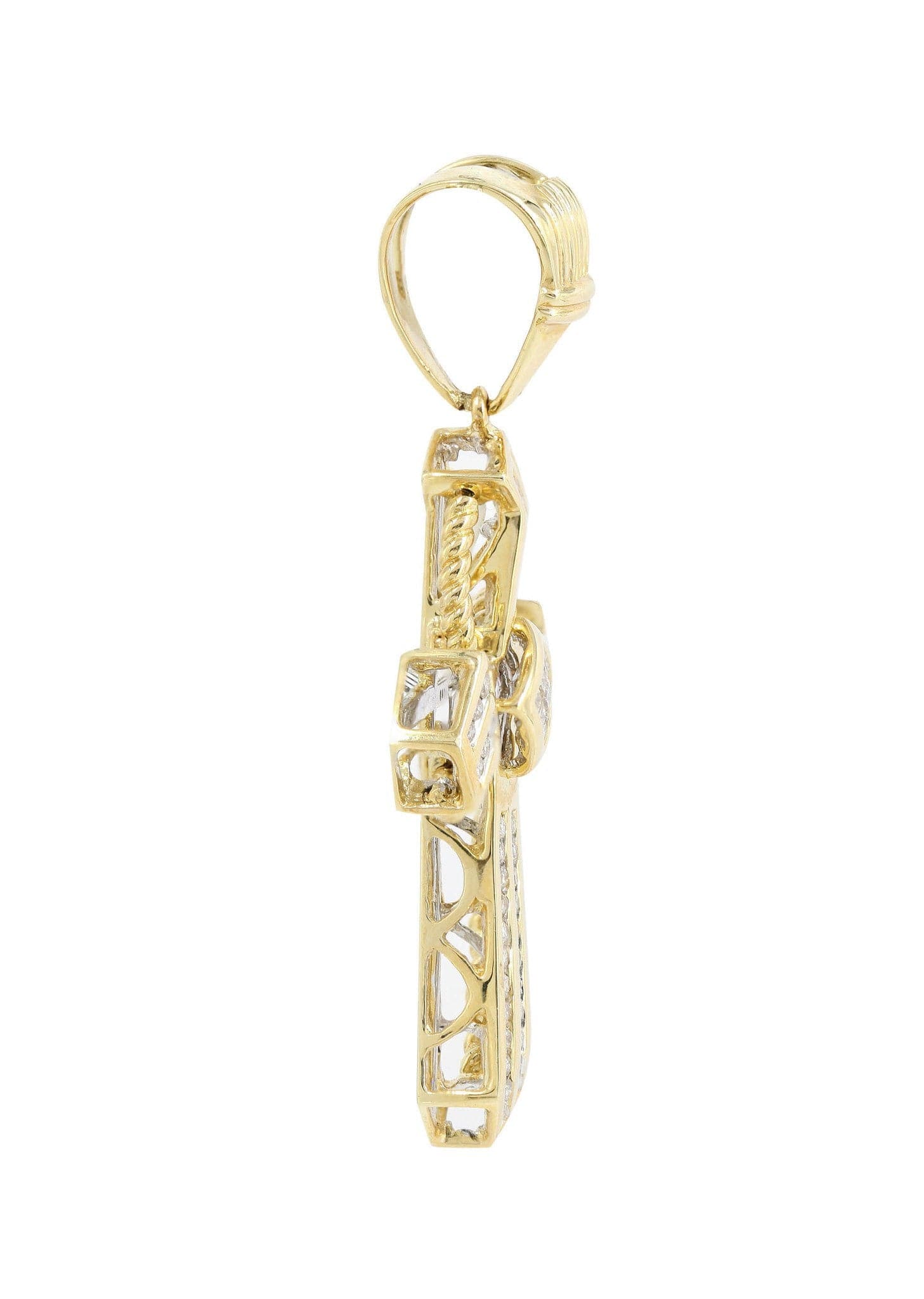Diamond Cross Pendant | 0.52 Carats | 9.7 Grams - Image 3