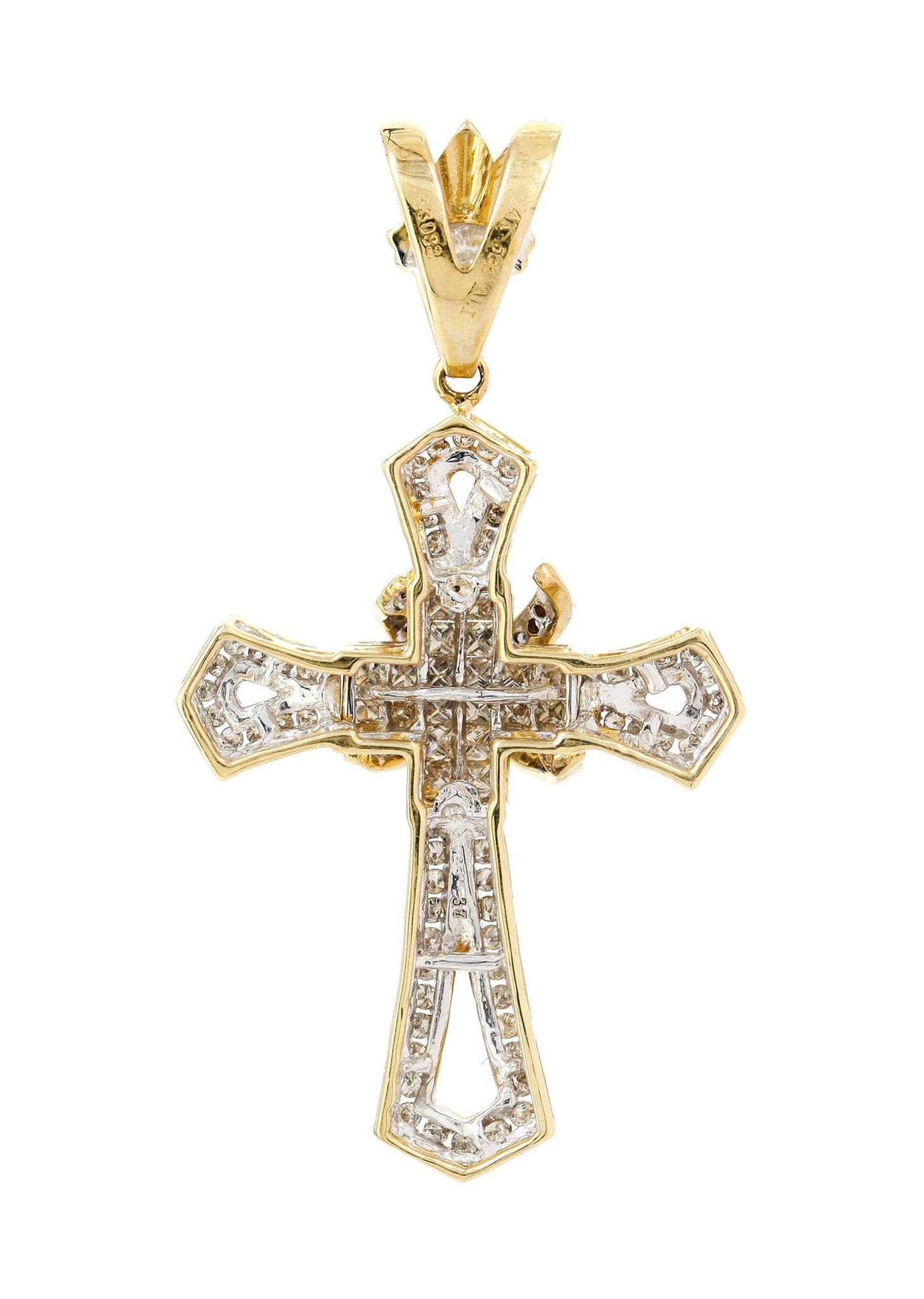 Diamond Cross Pendant | 0.97 Carats | 6.47 Grams - Image 3