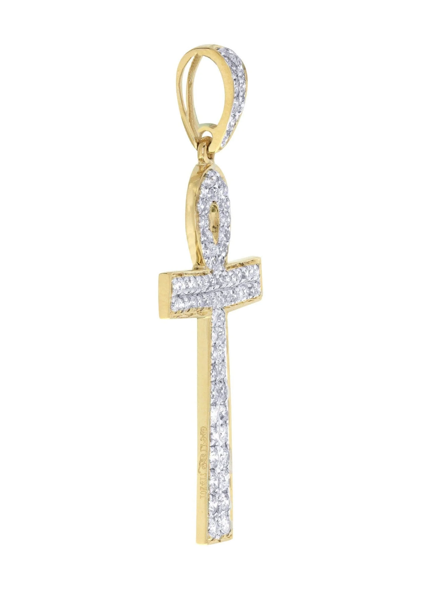 Diamond Cross Pendant | 1.02 Carats | 2.34 Grams - Image 2