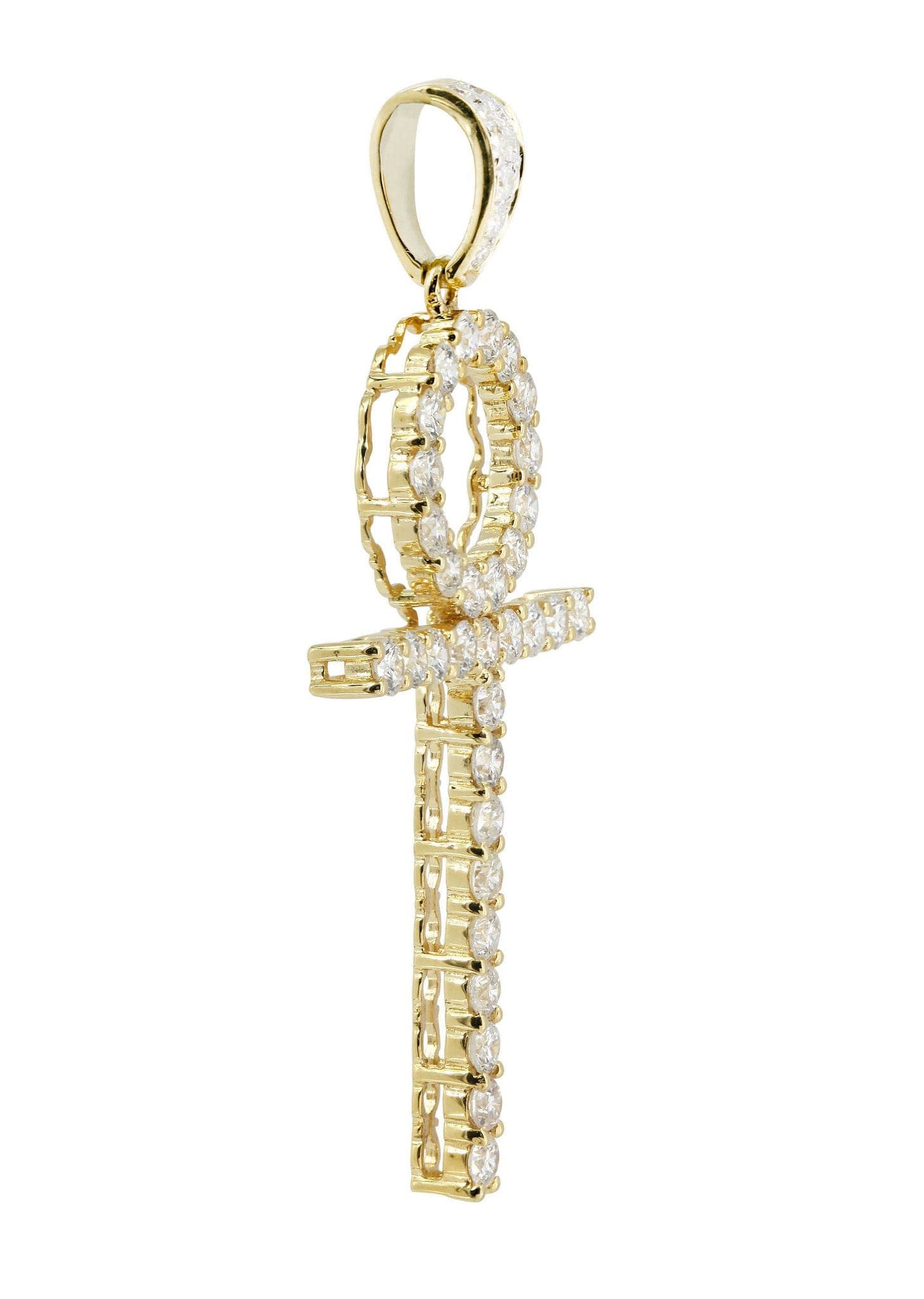 Diamond Ankh Pendant | 2.01 Carats | 4.68 Grams - Image 3