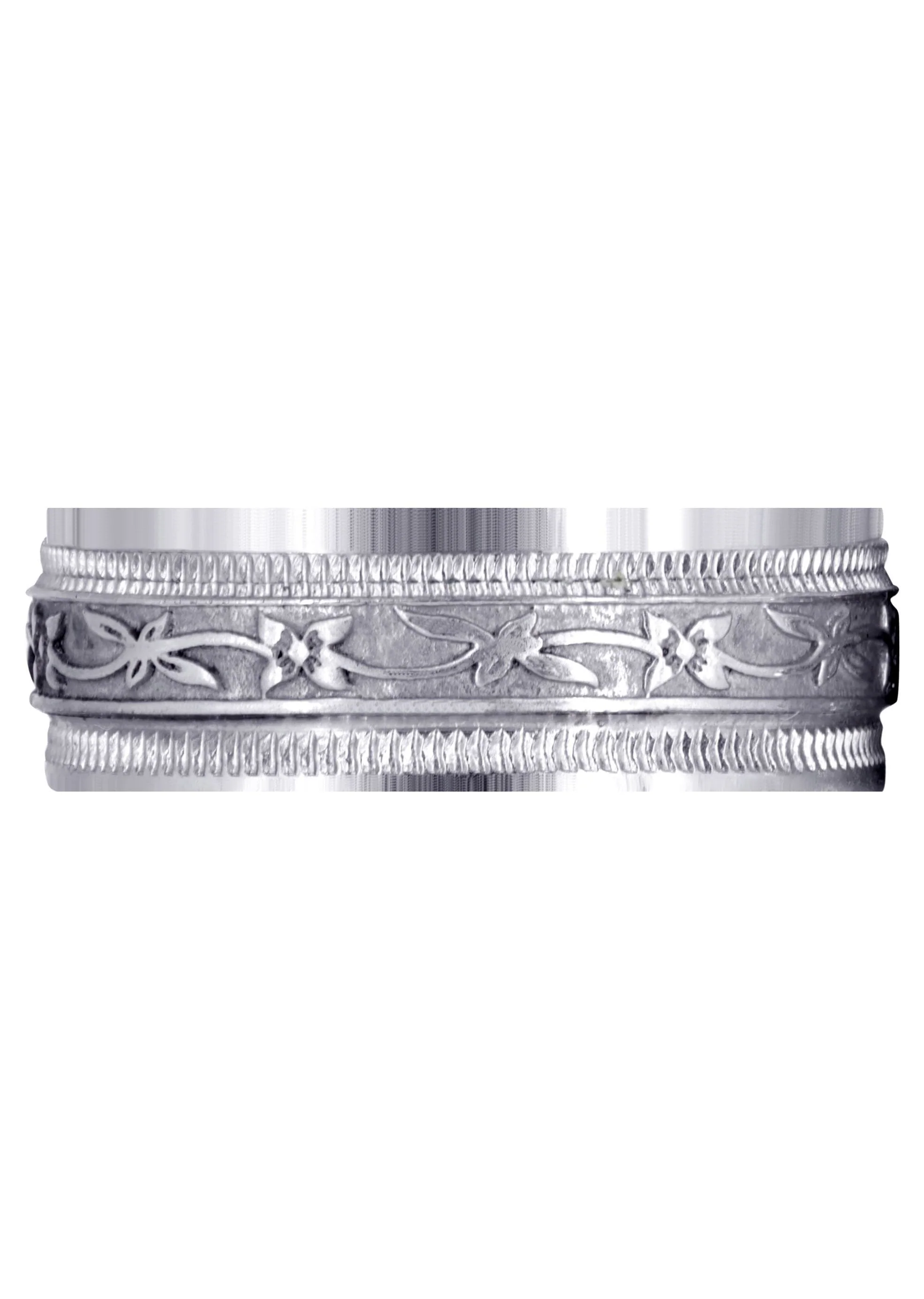 Antique Mens Wedding Band | High Polish Finish (Cayden) - Image 2