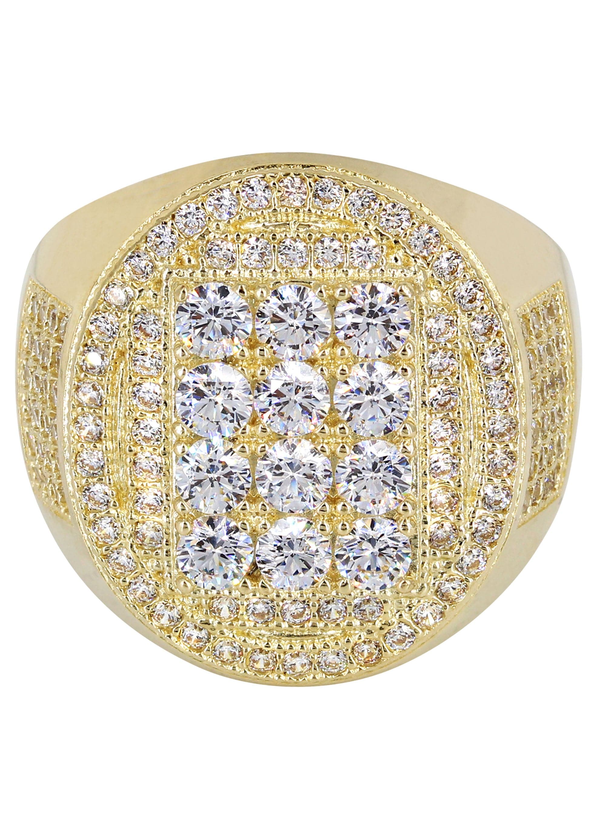 Gold Ring For Men - Mens Pinky Ring  | 10K Gold | 8.3 Grams