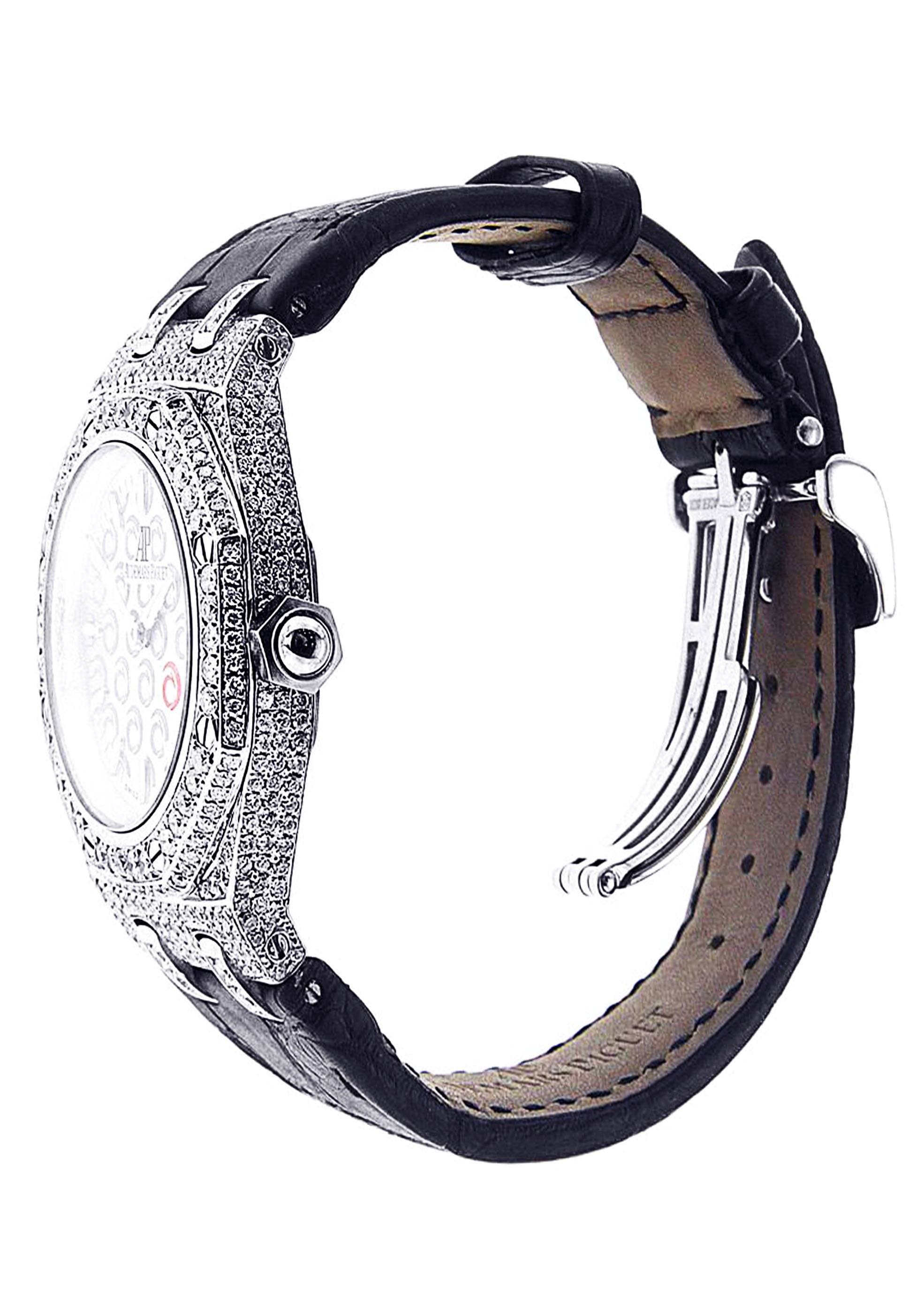 Diamond Audemars Piguet Royal Oak Limited Edition Alinhgi Watch For Women | Stainless Steel - Image 2