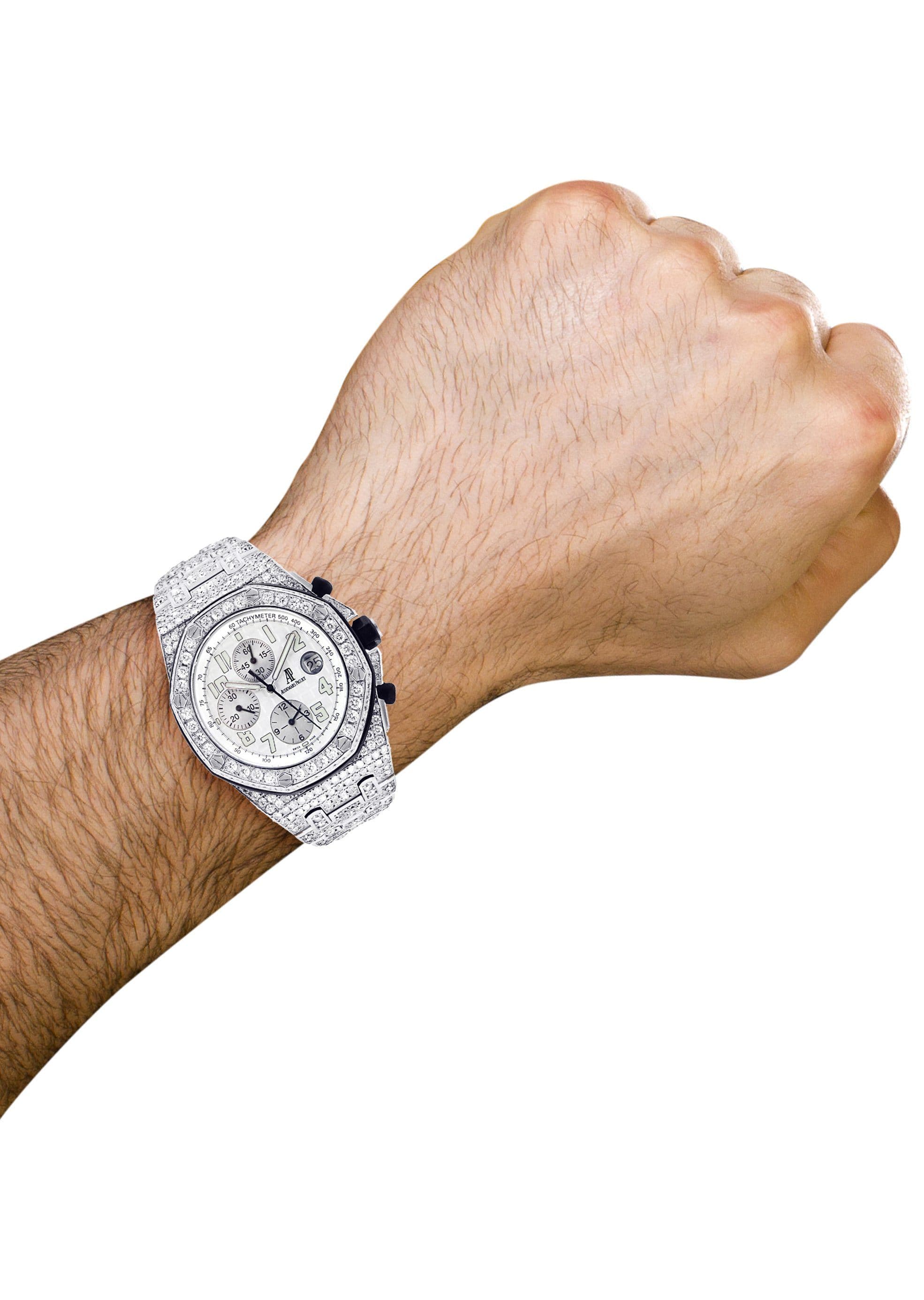 Diamond Audemars Piguet Royal Oak Offshore | Stainless Steel | 42 Mm - Image 6