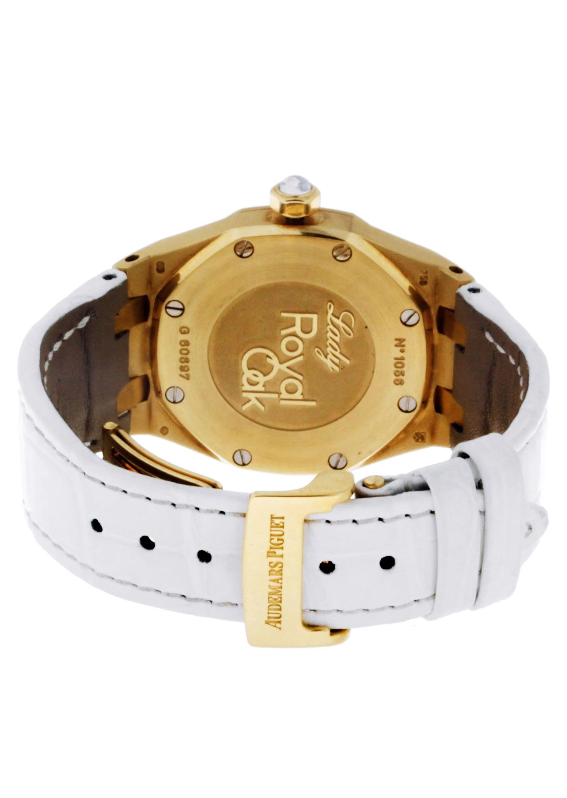 Audemars Piguet Royal Oak Watch For Women | 18K Yellow Gold | 33 Mm - Image 3