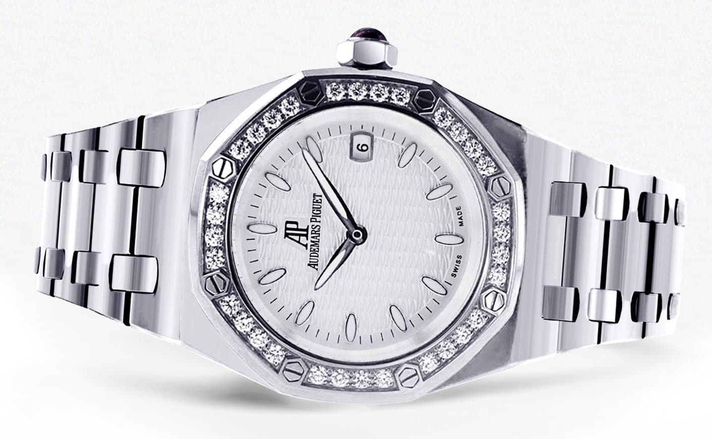 Audemars Piguet Royal Oak Watch For Women | Stainless Steel | 33 Mm - Image 4