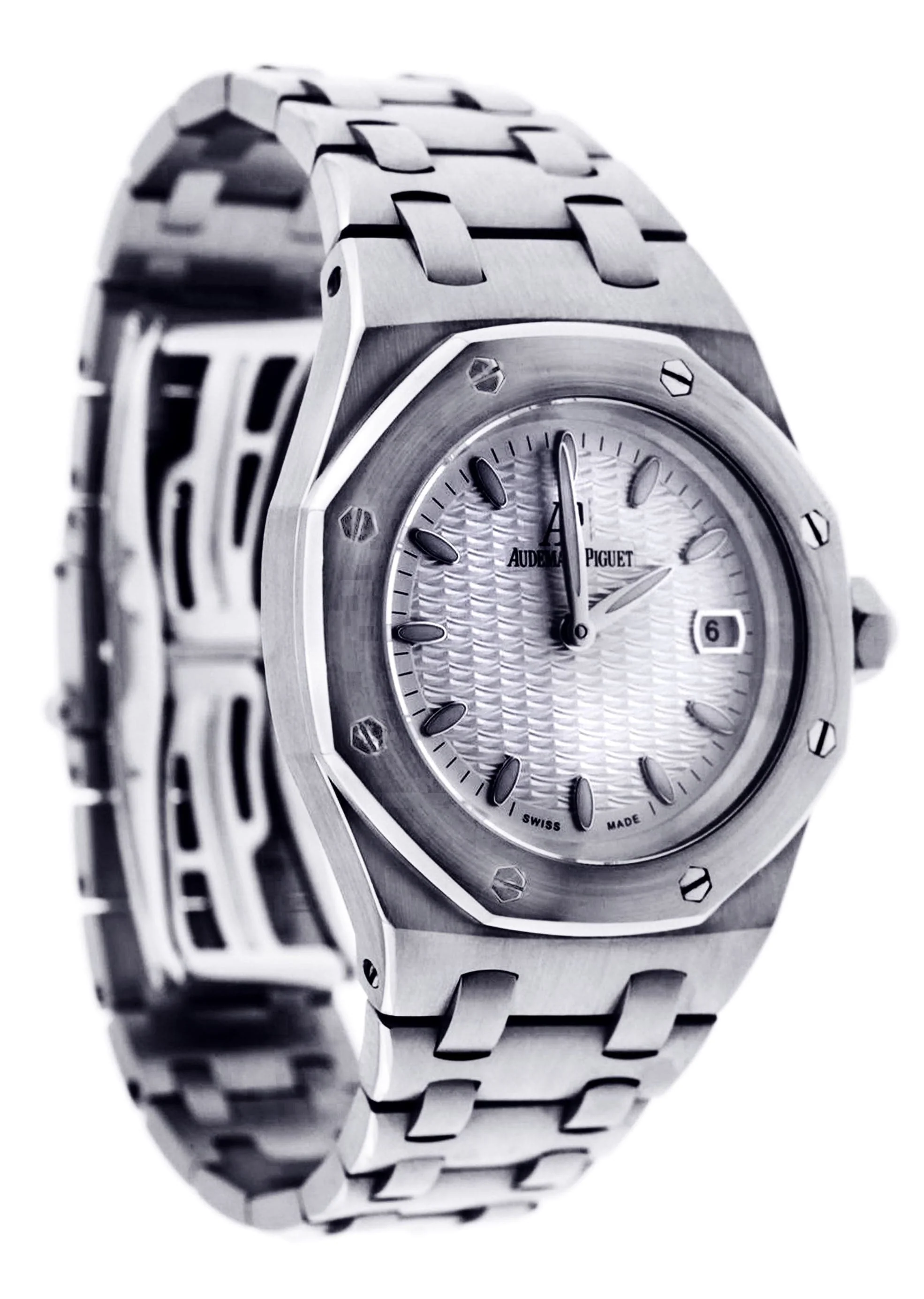 Audemars Piguet Royal Oak Watch For Women | White Gold | 33 Mm - Image 2