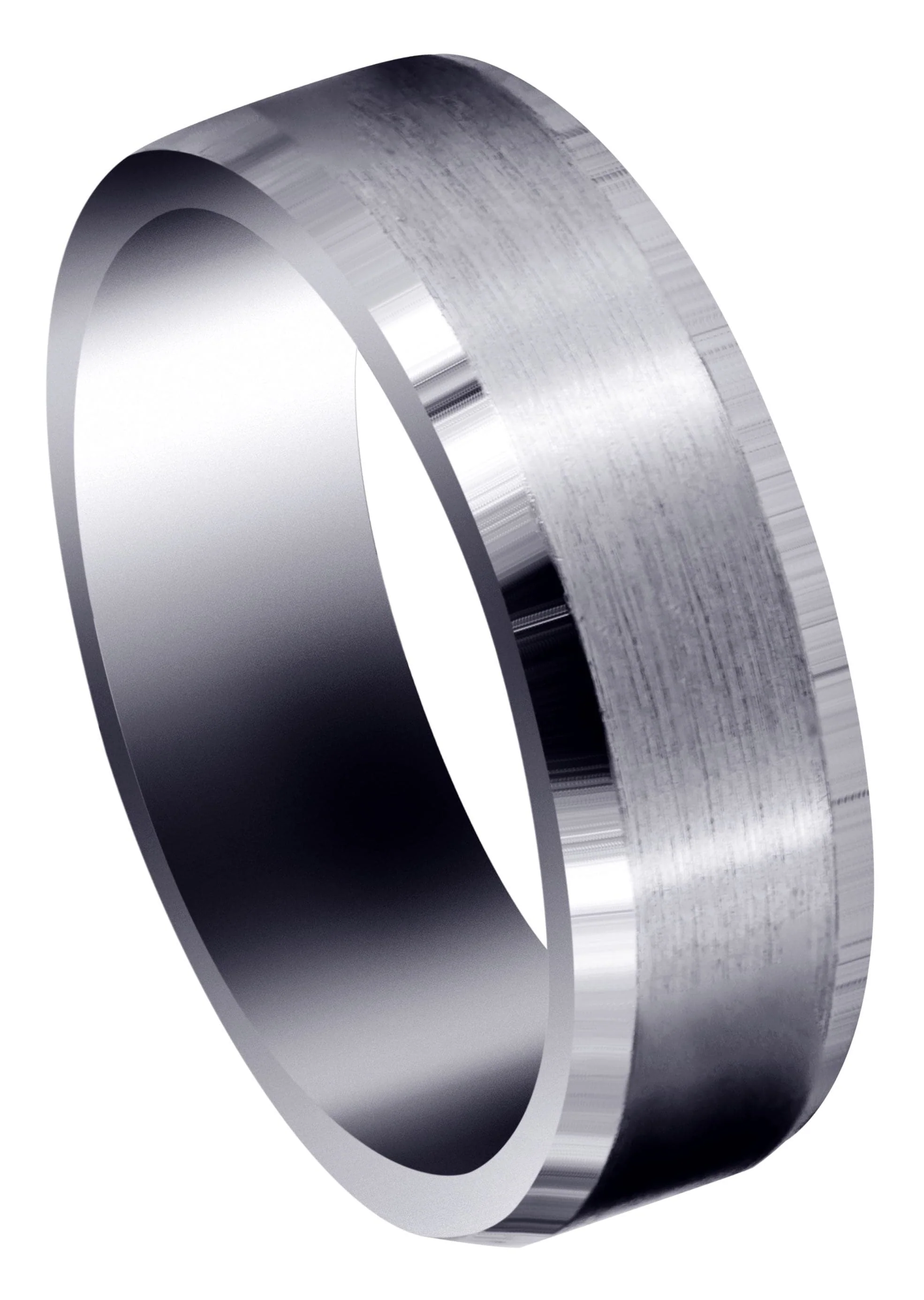 Basic Carved Celtic Mens Wedding Band | Satin Finish (Chase)