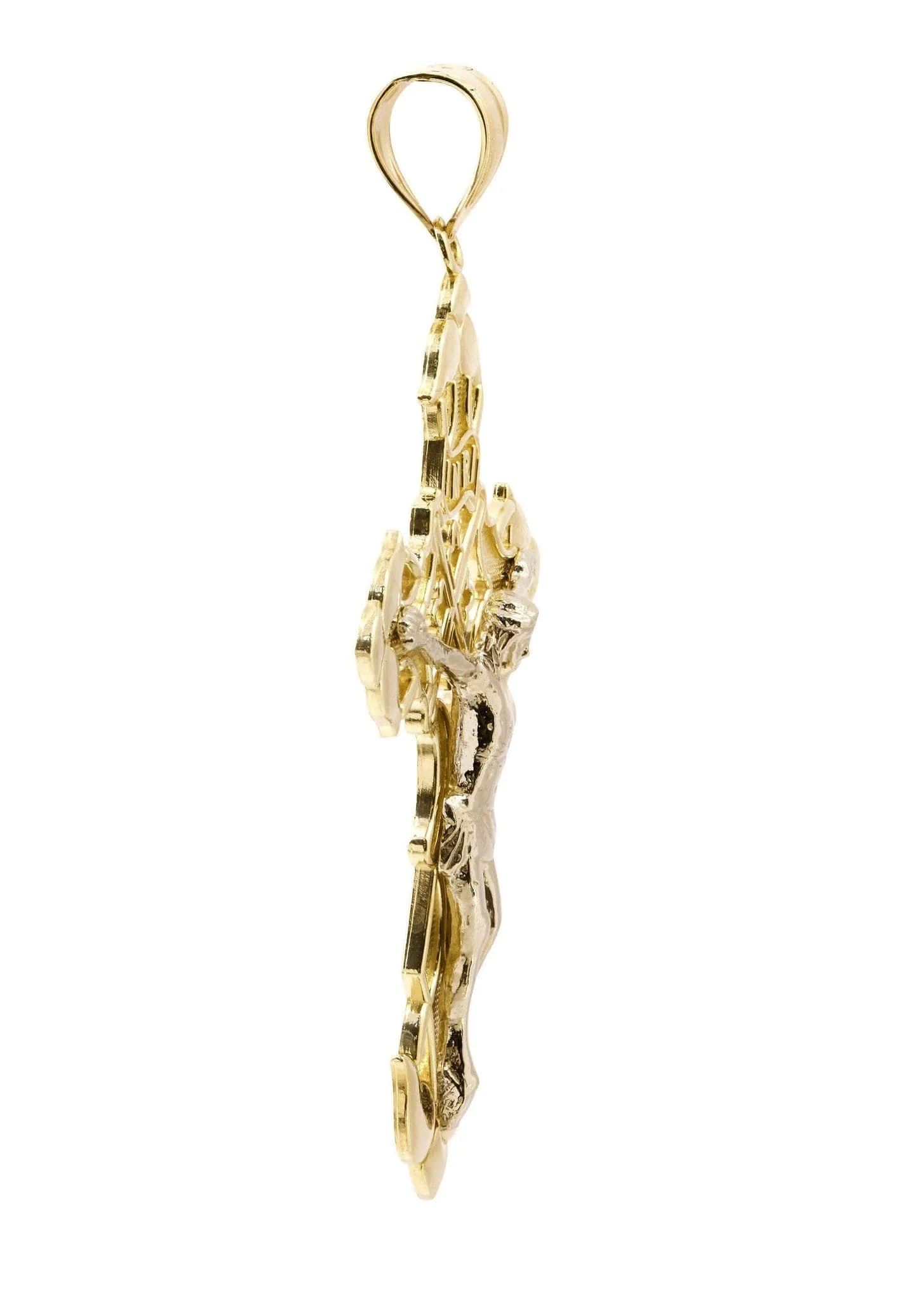10K Gold Cross / Crucifix Pendant | 10.3 Grams - Image 4