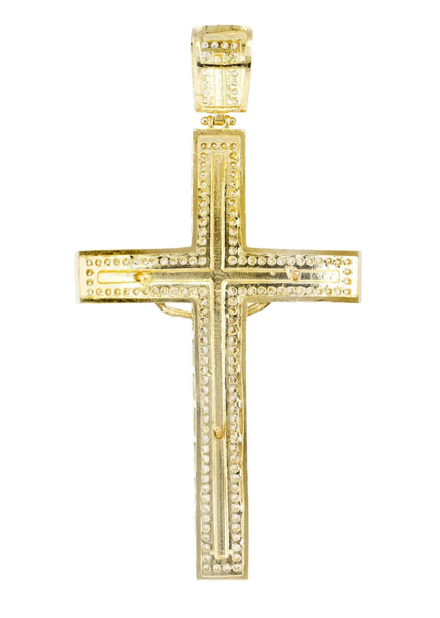 10K Gold Cross / Crucifix Pendant  |  10.8 Grams - Image 3