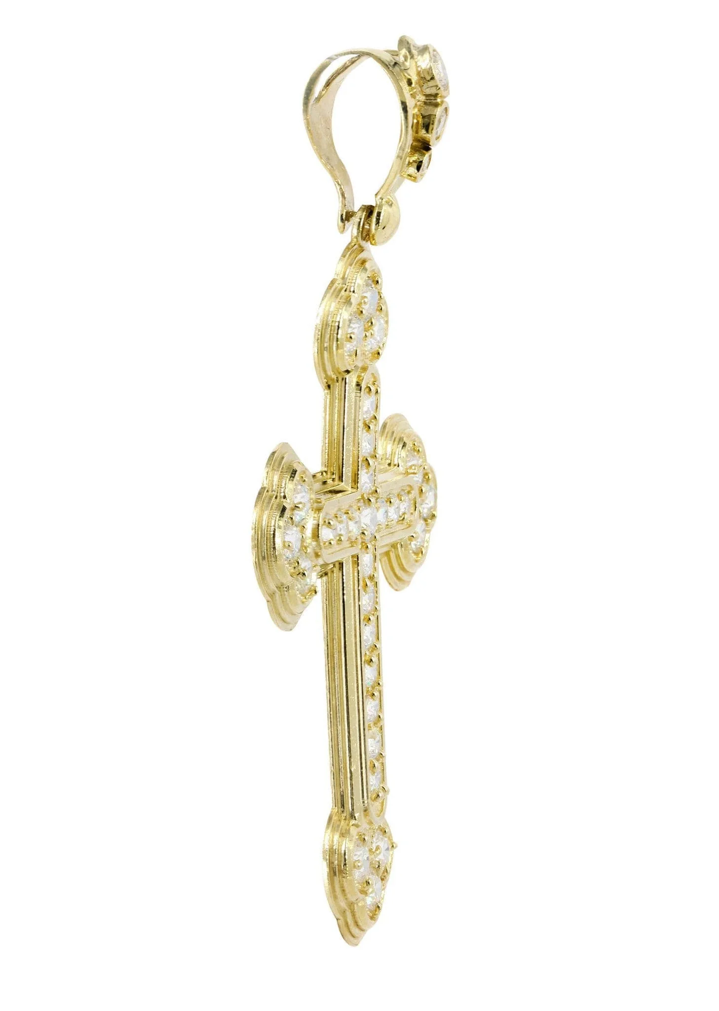 10K Gold Cross Pendant  |  12.8 Grams - Image 4
