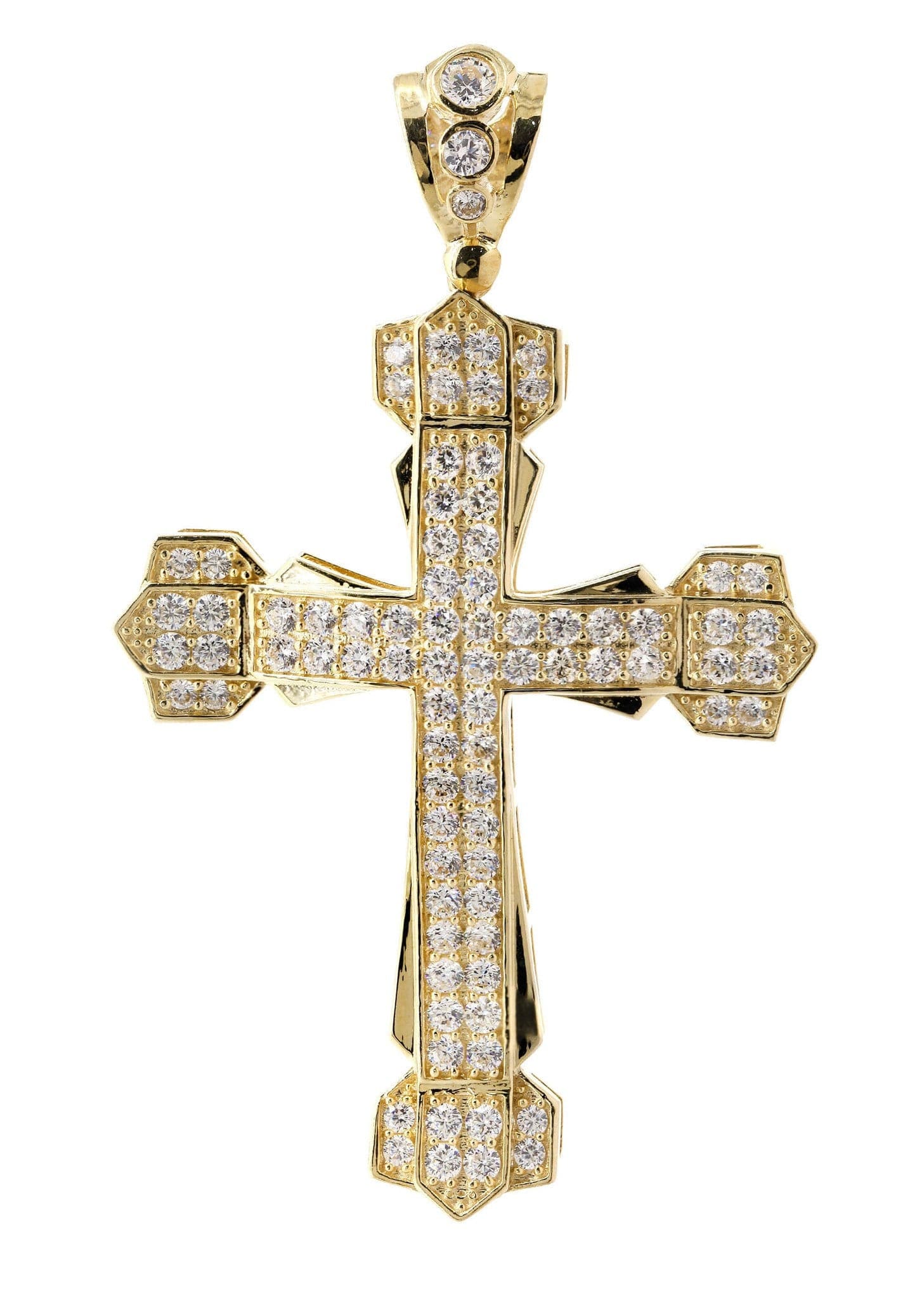 10K Gold Cross Pendant | 16.7 Grams