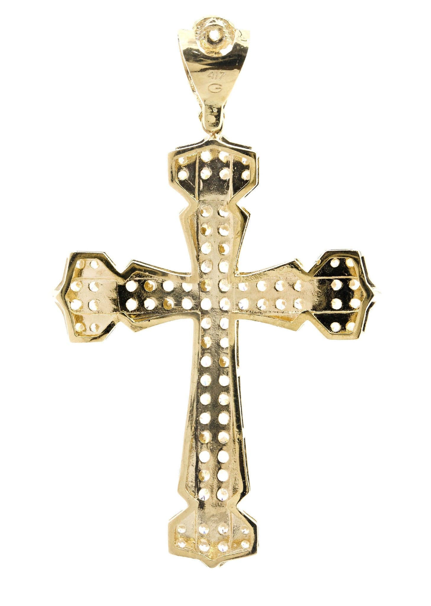 10K Gold Cross Pendant | 16.7 Grams - Image 3