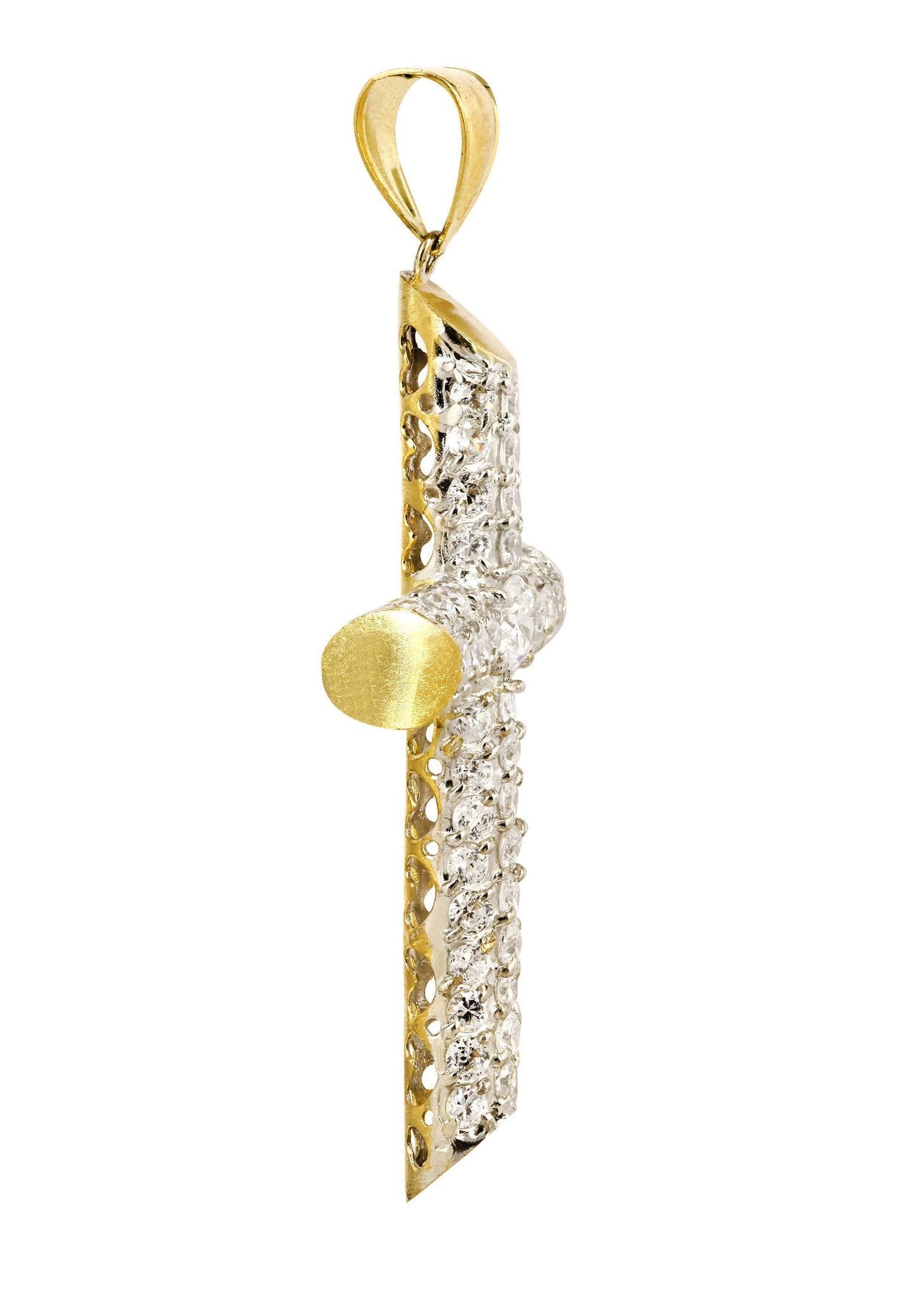 10K Gold Cross Pendant | 17.3 Grams - Image 4