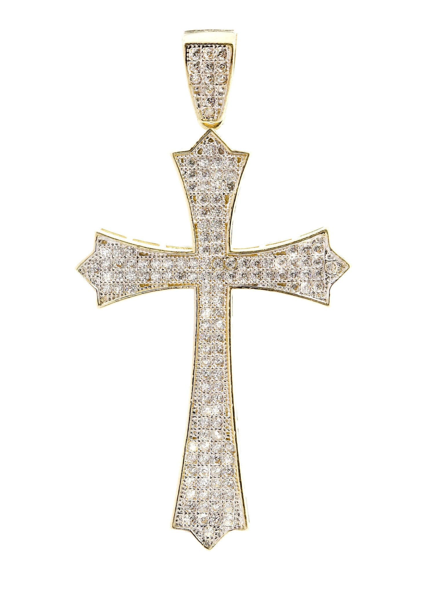 10K Gold Cross Pendant  |  4.8 Grams