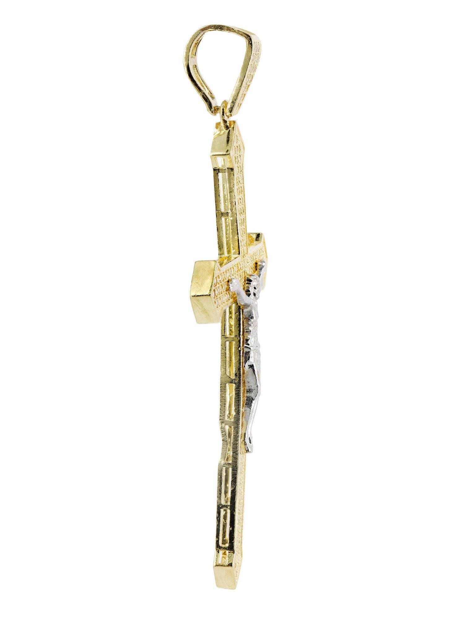 10K Gold Cross / Crucifix Pendant  |  7.3 Grams - Image 4