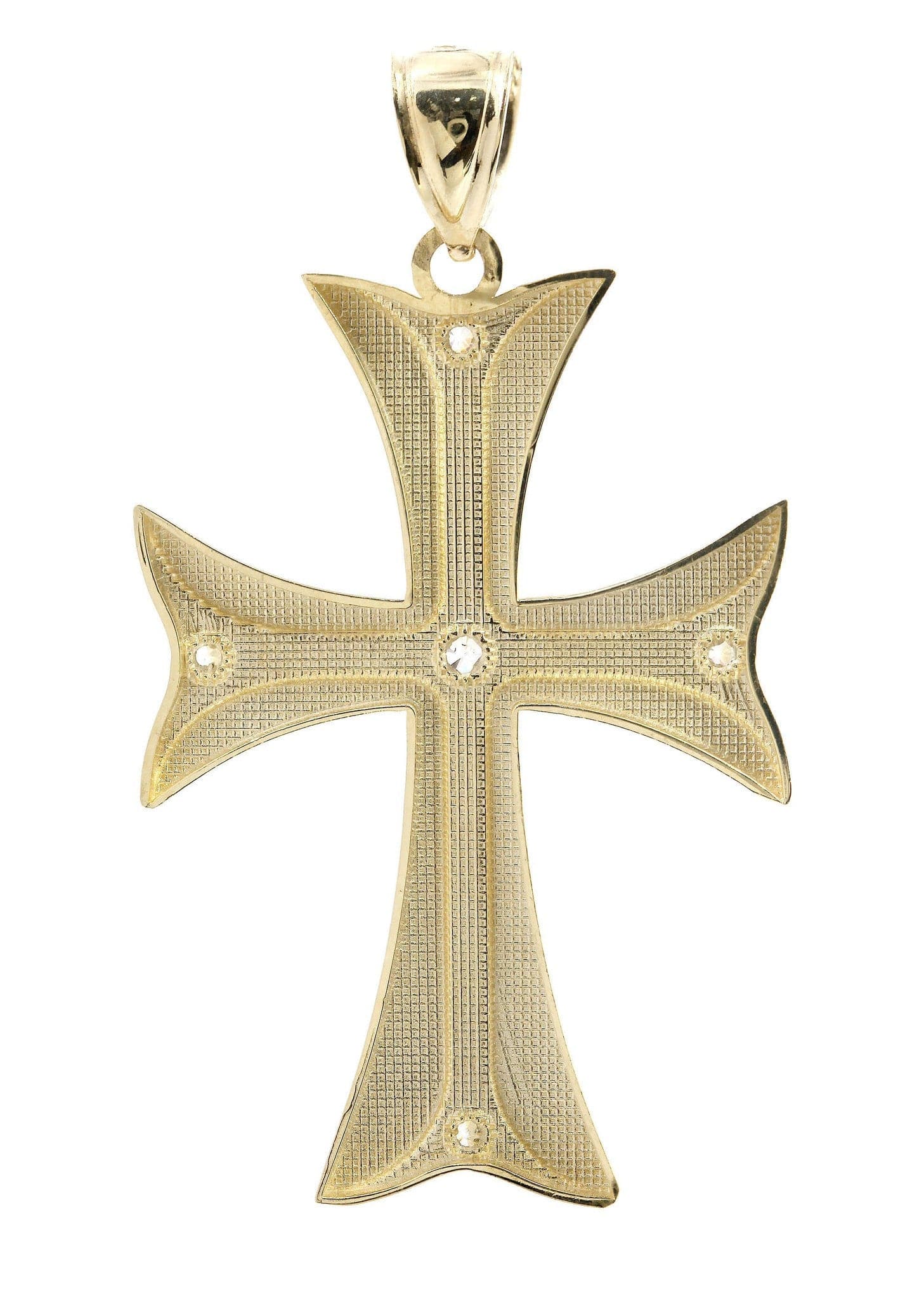 10K Gold Cross Pendant  |  7.6 Grams - Image 3