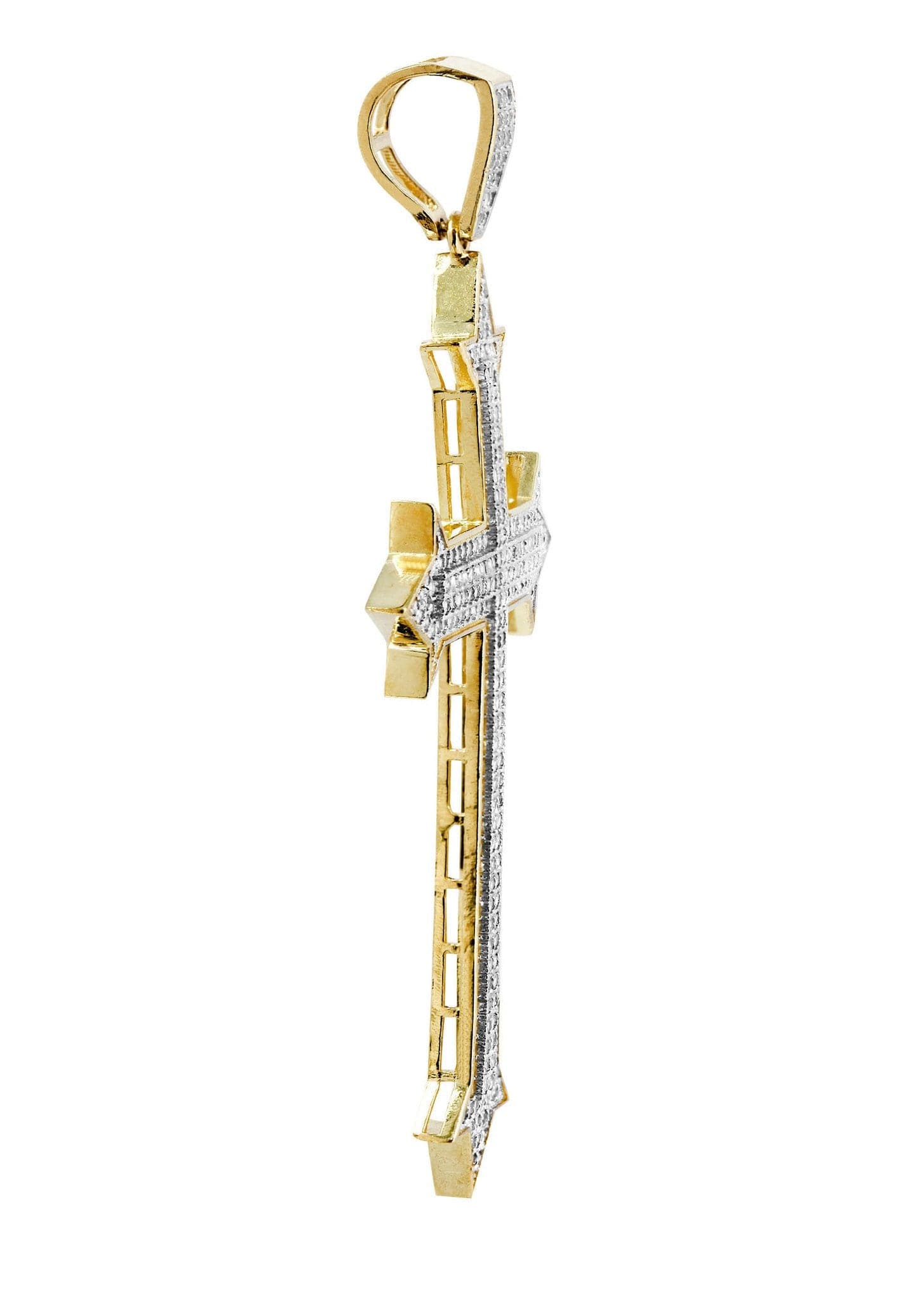 10K Gold Cross Pendant | 7.8 Grams - Image 3