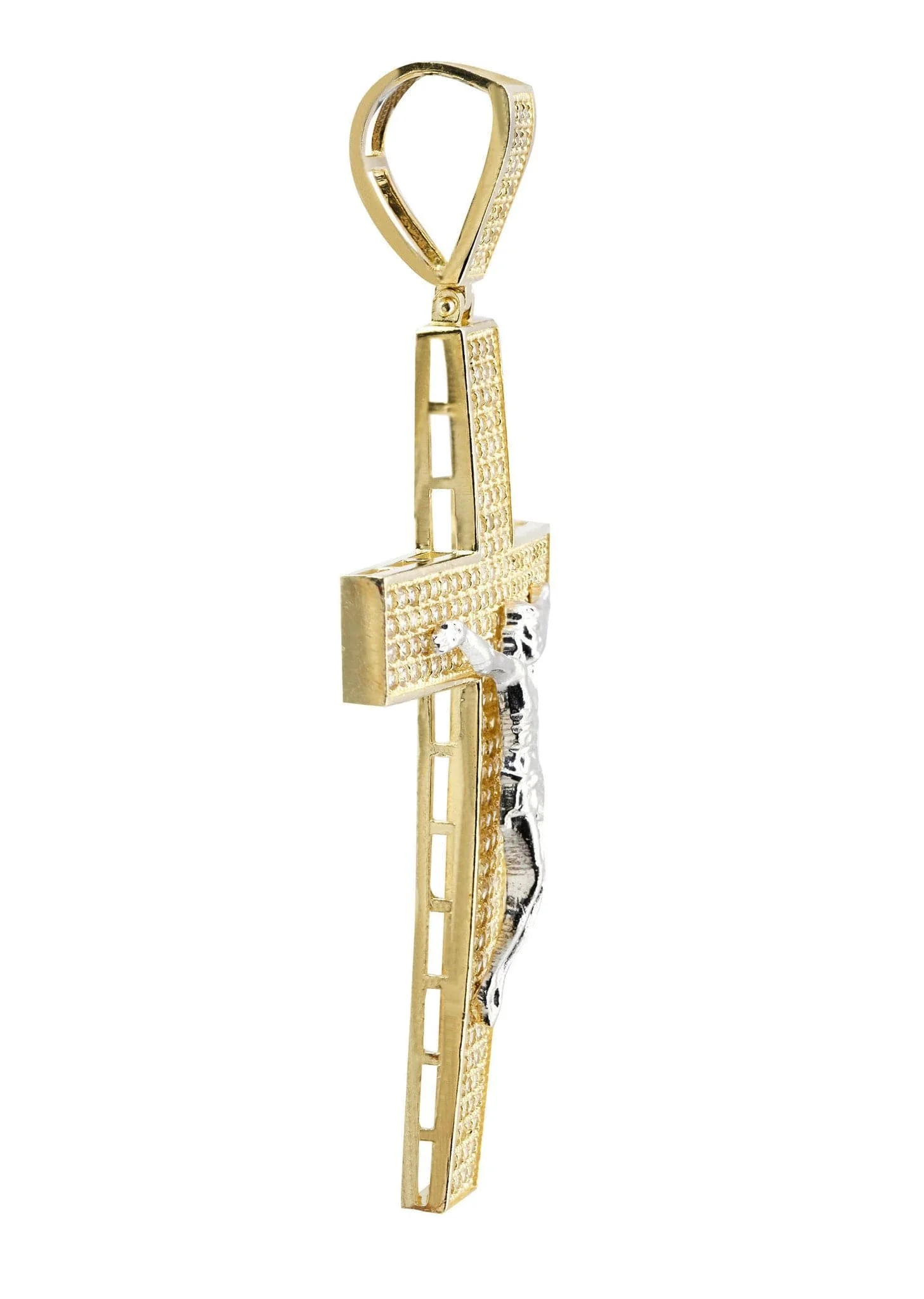 10K Gold Cross / Crucifix Pendant  |  7 Grams - Image 4
