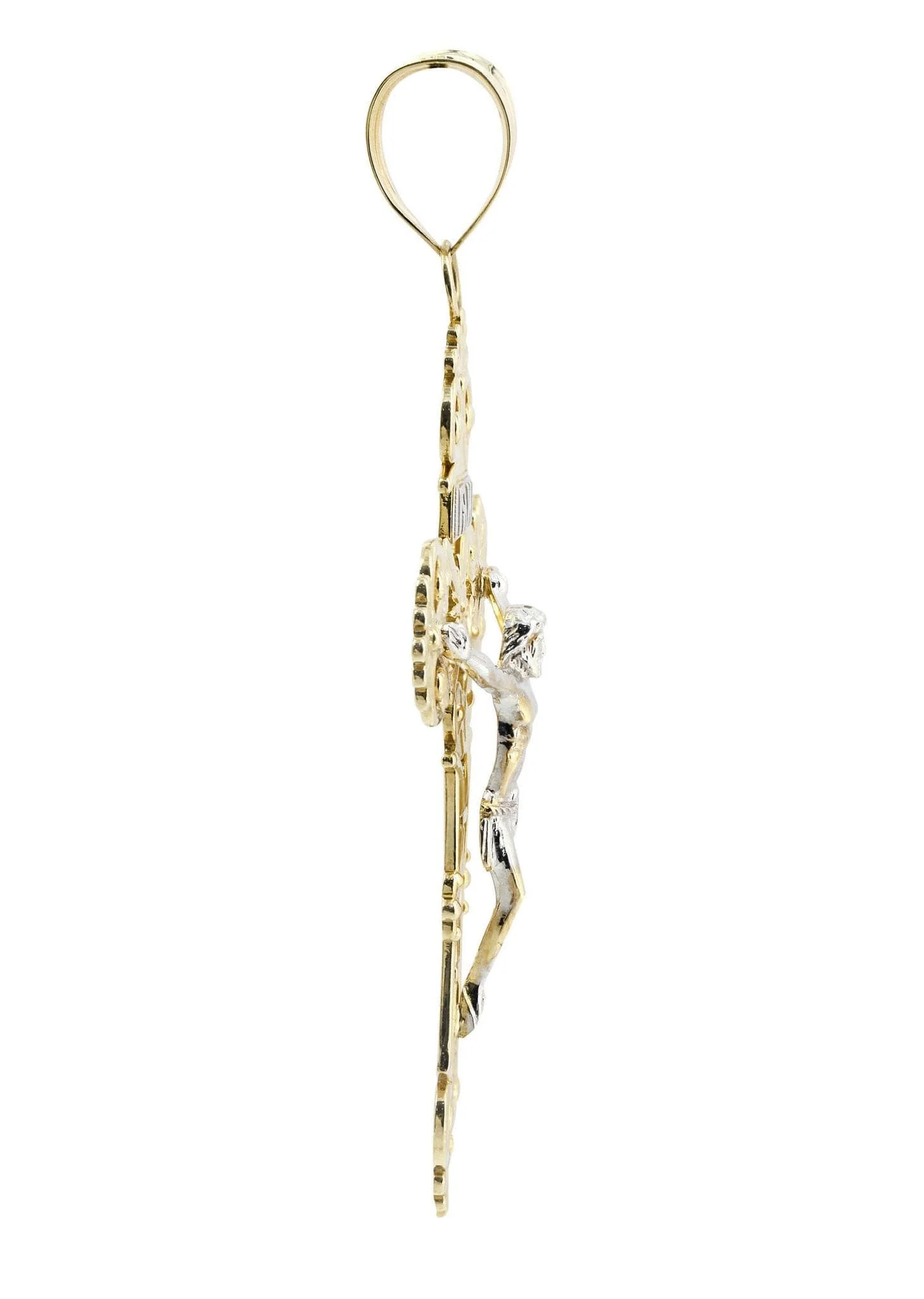 10K Gold Cross / Crucifix Pendant | 22 Grams - Image 4