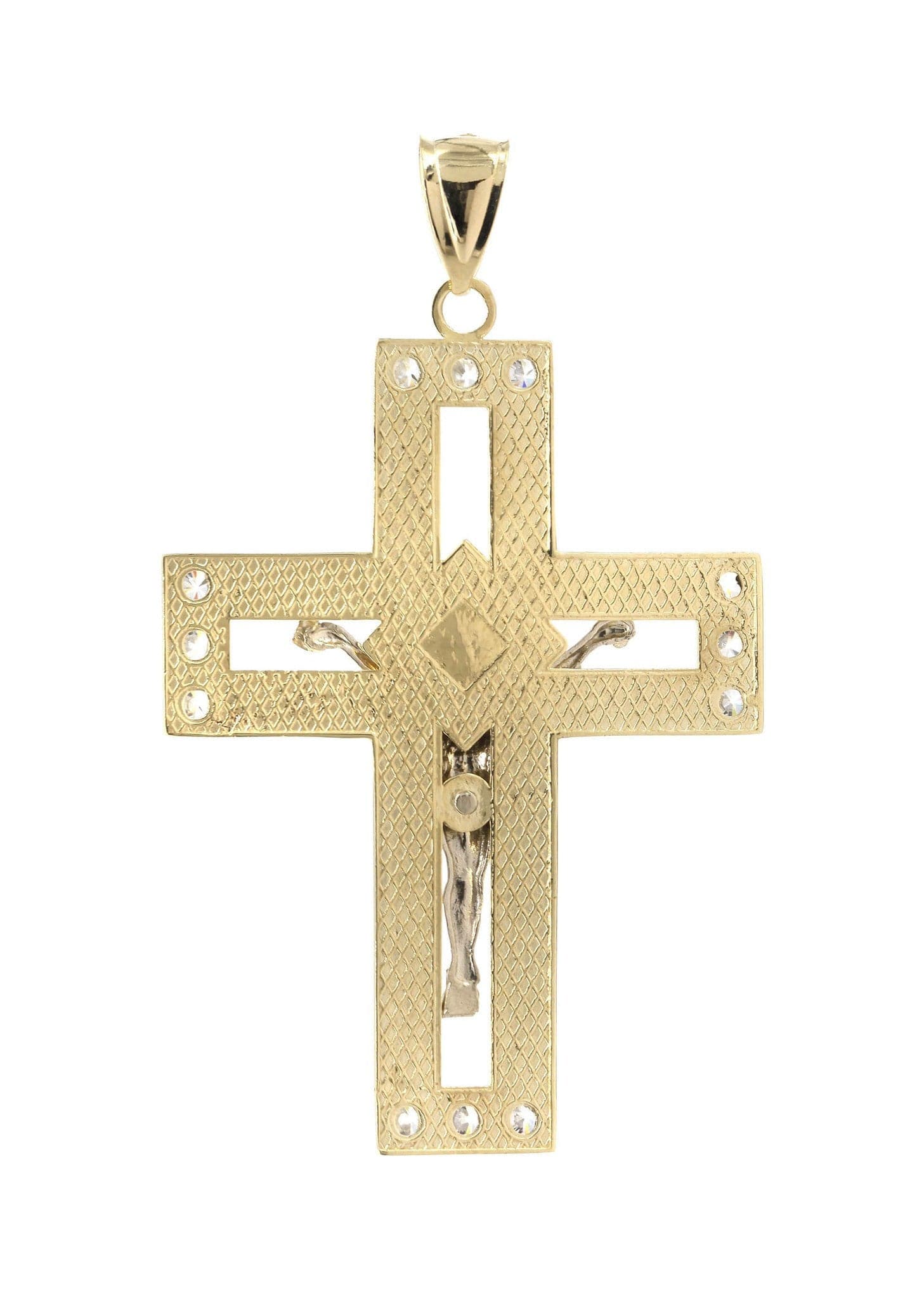 10K Gold Cross / Crucifix Pendant | 9.2 Grams - Image 3