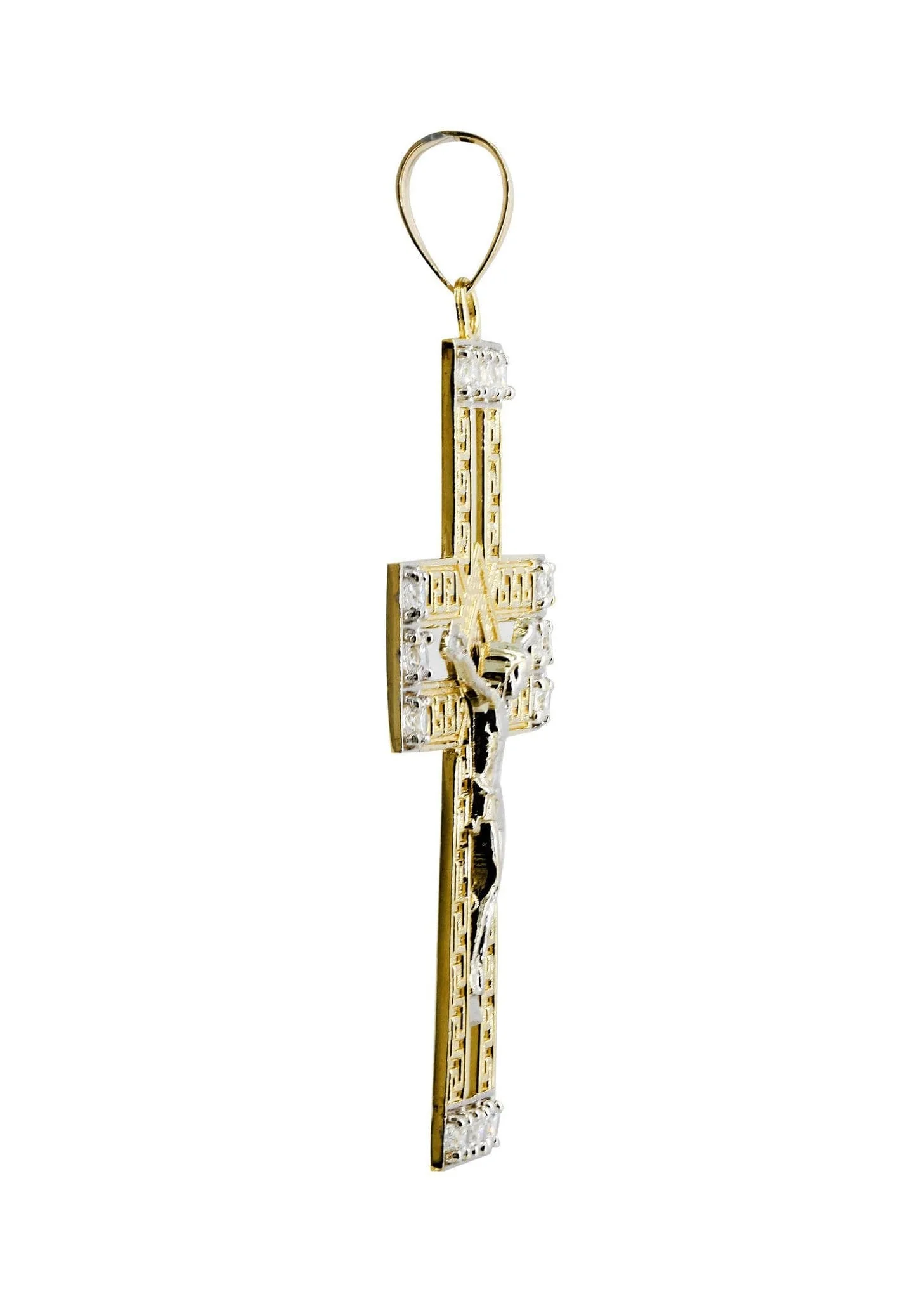 10K Gold Cross / Crucifix Pendant | 9.2 Grams - Image 4