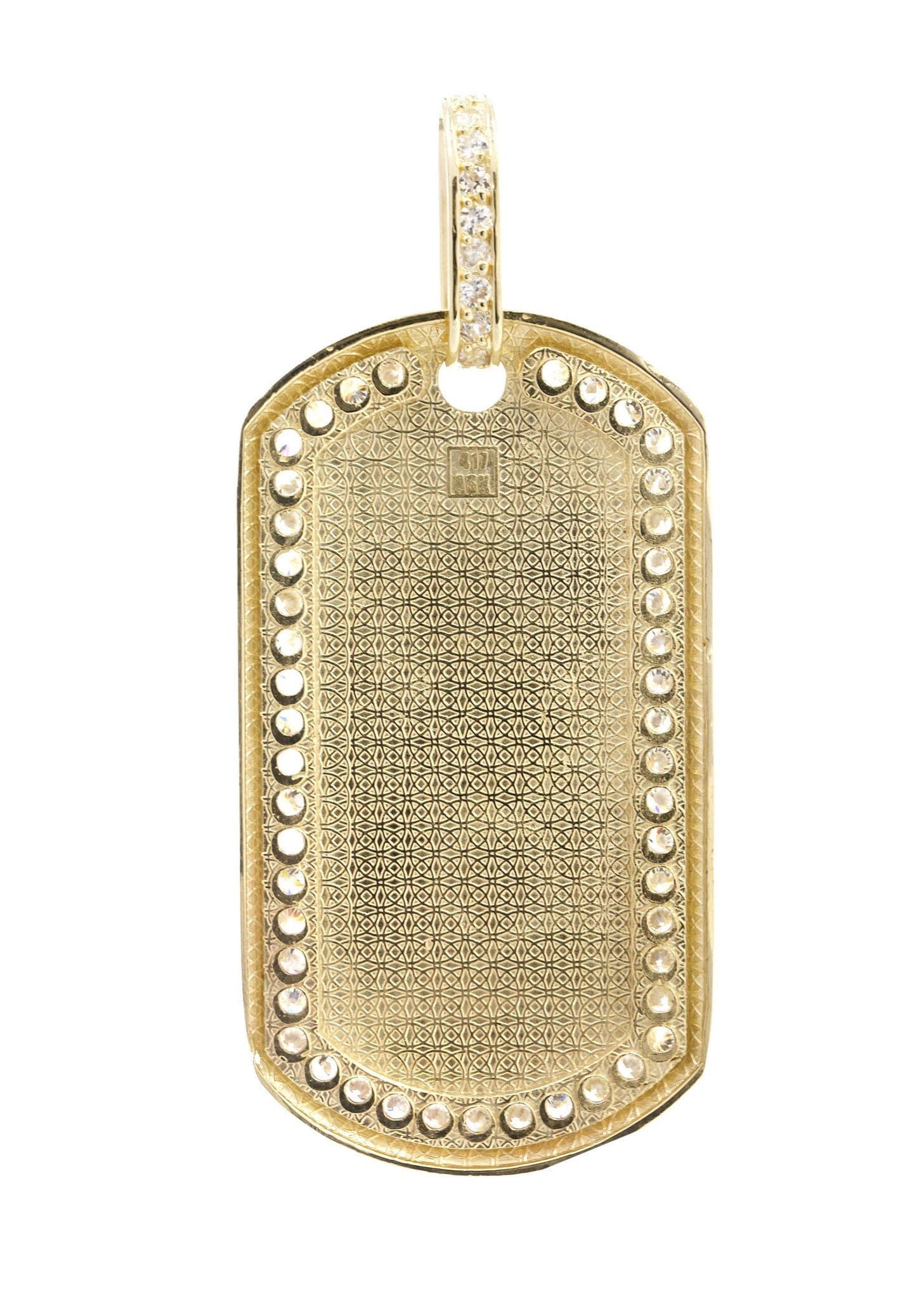 Dogtag  10K Gold Pendant | 18.4 Grams - Image 3