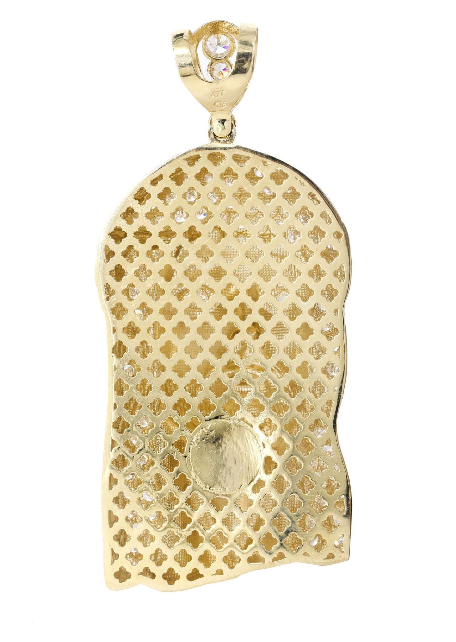 10K Gold Jesus Piece Pendant  |  111.6 Grams - Image 3