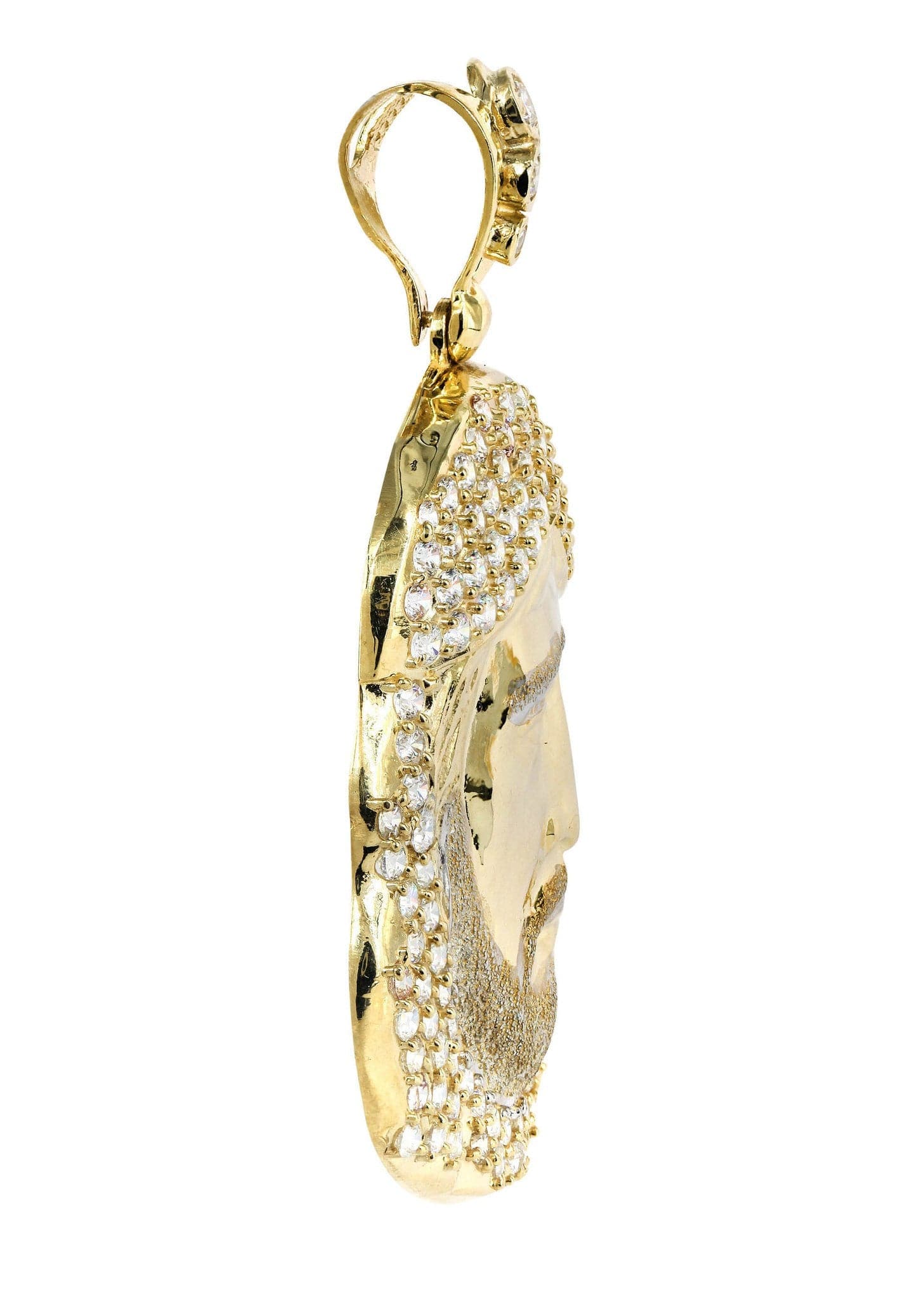 10K Gold Jesus Piece Pendant  |  17.1 Grams - Image 4