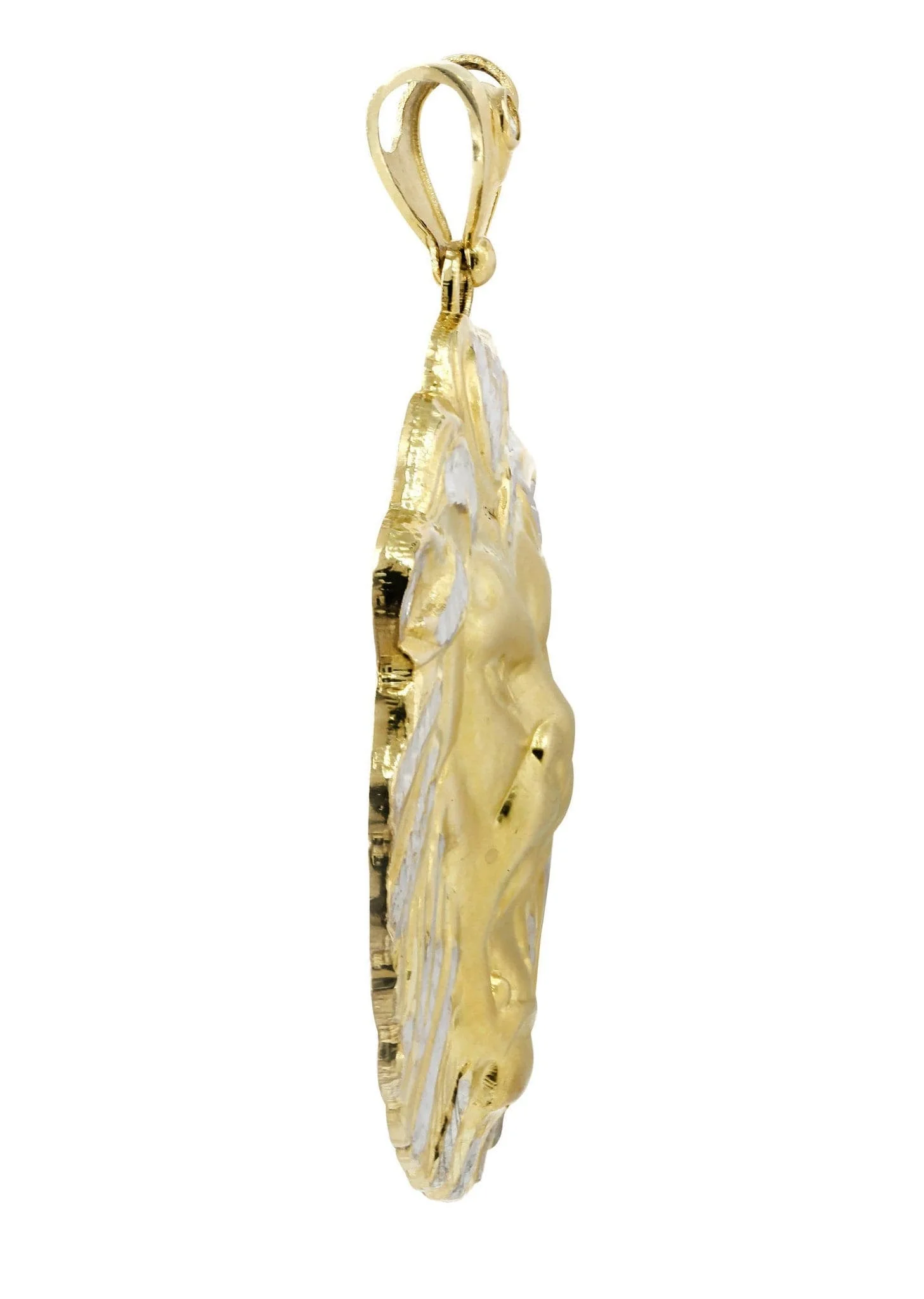 Lion 10K Gold Pendant | 41.8 Grams - Image 4