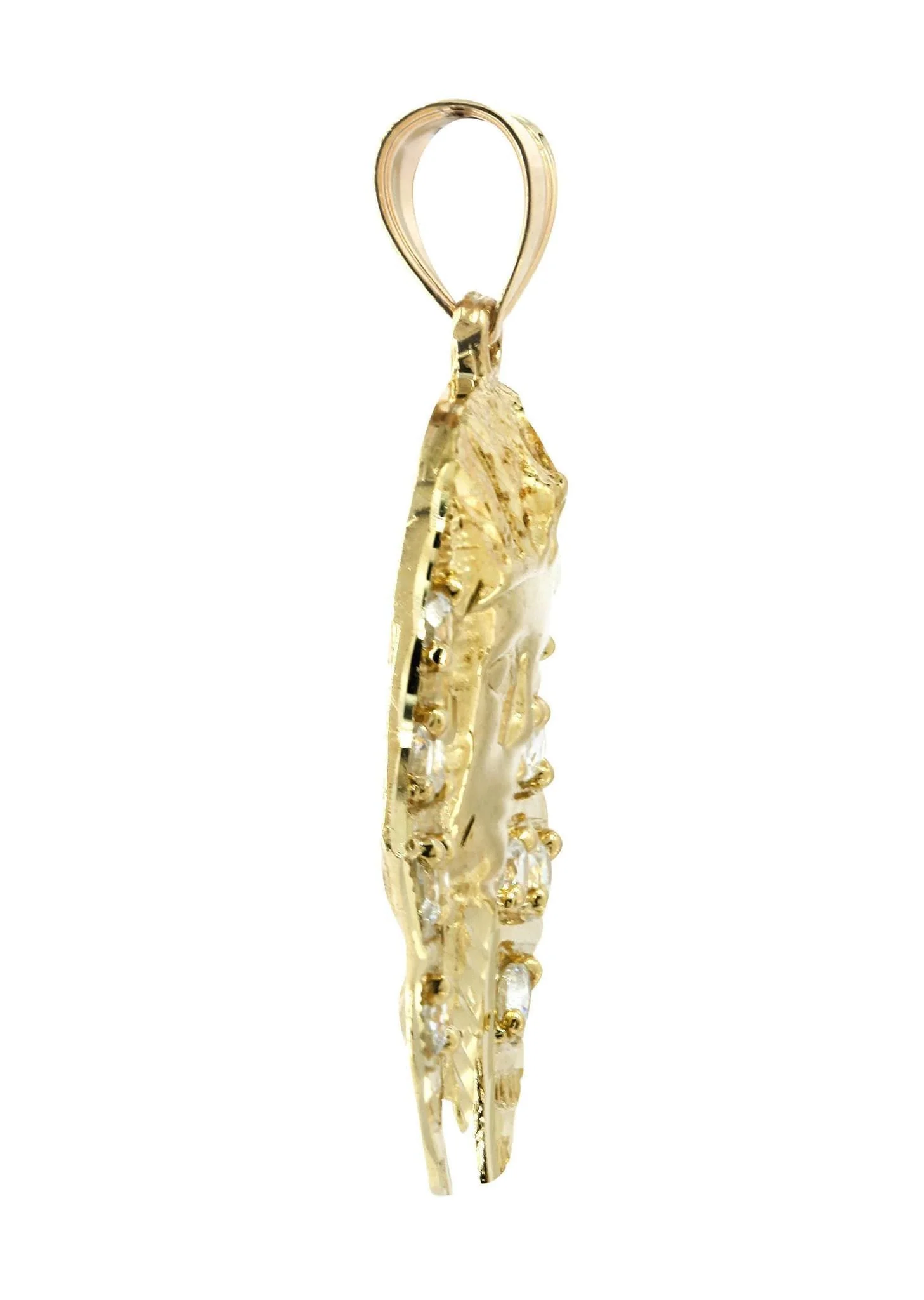 Pharoh 10K Gold Pendant | 10.5 Grams - Image 4