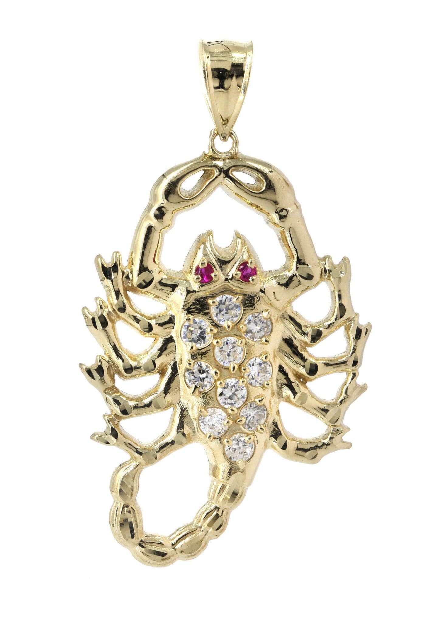 Scorpio 10K Gold Pendant | 10.3 Grams