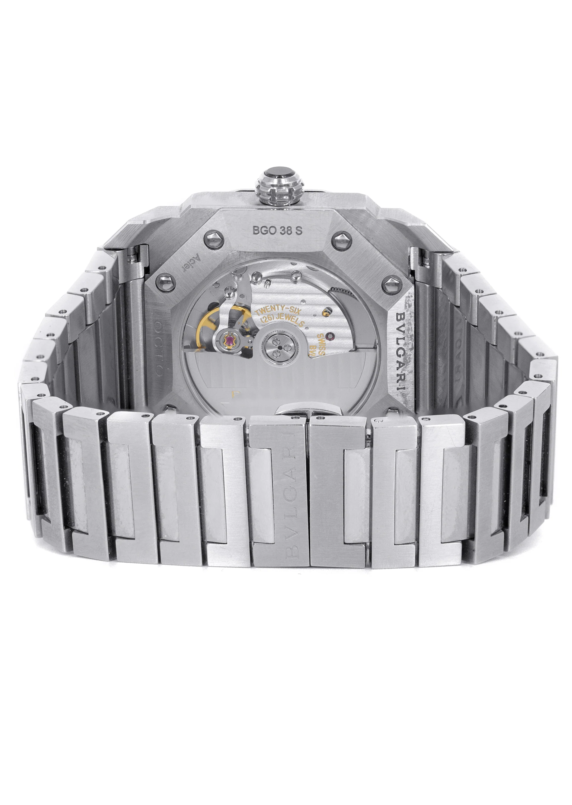 BVLGARI OCTO BGO38S WATCH IN STAINLESS STEEL - Image 2