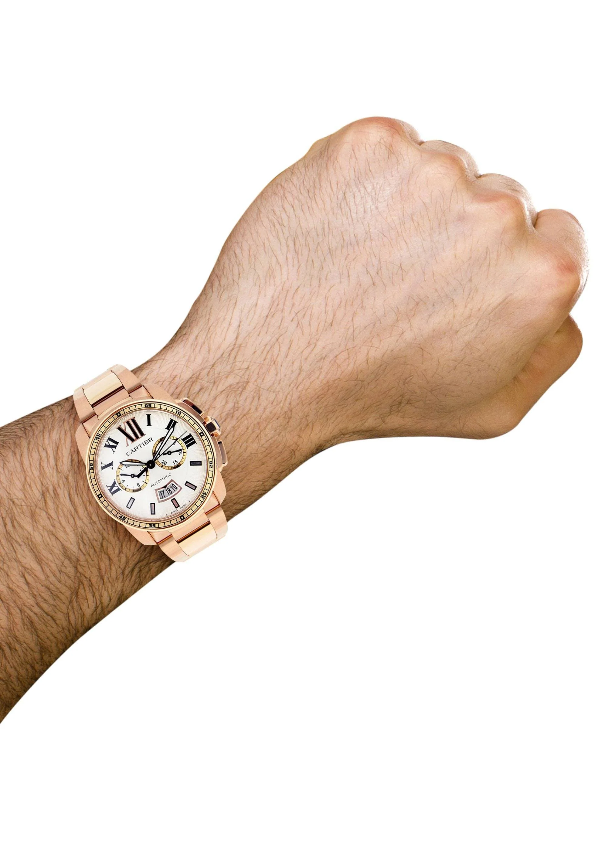 Calibre de Cartier | 18K Rose Gold | 42 Mm - Image 5