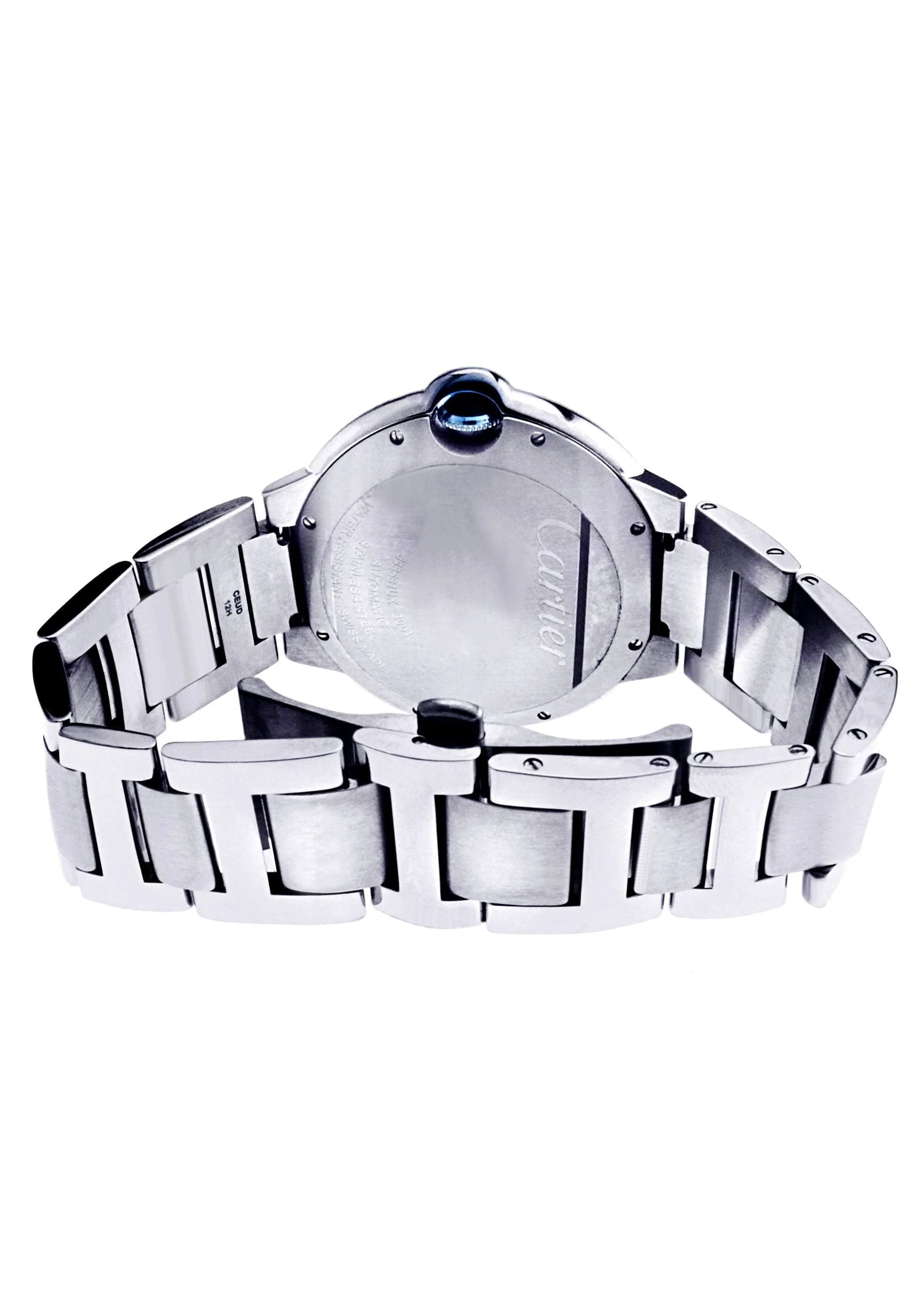 Diamond Cartier Ballon Bleu | Stainless Steel | 42 Mm - Image 3