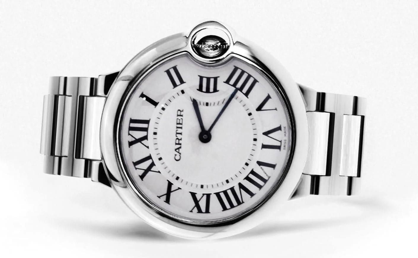 Cartier Ballon Bleu Watch For Women | Stainless Steel | 28.6 Mm - Image 4