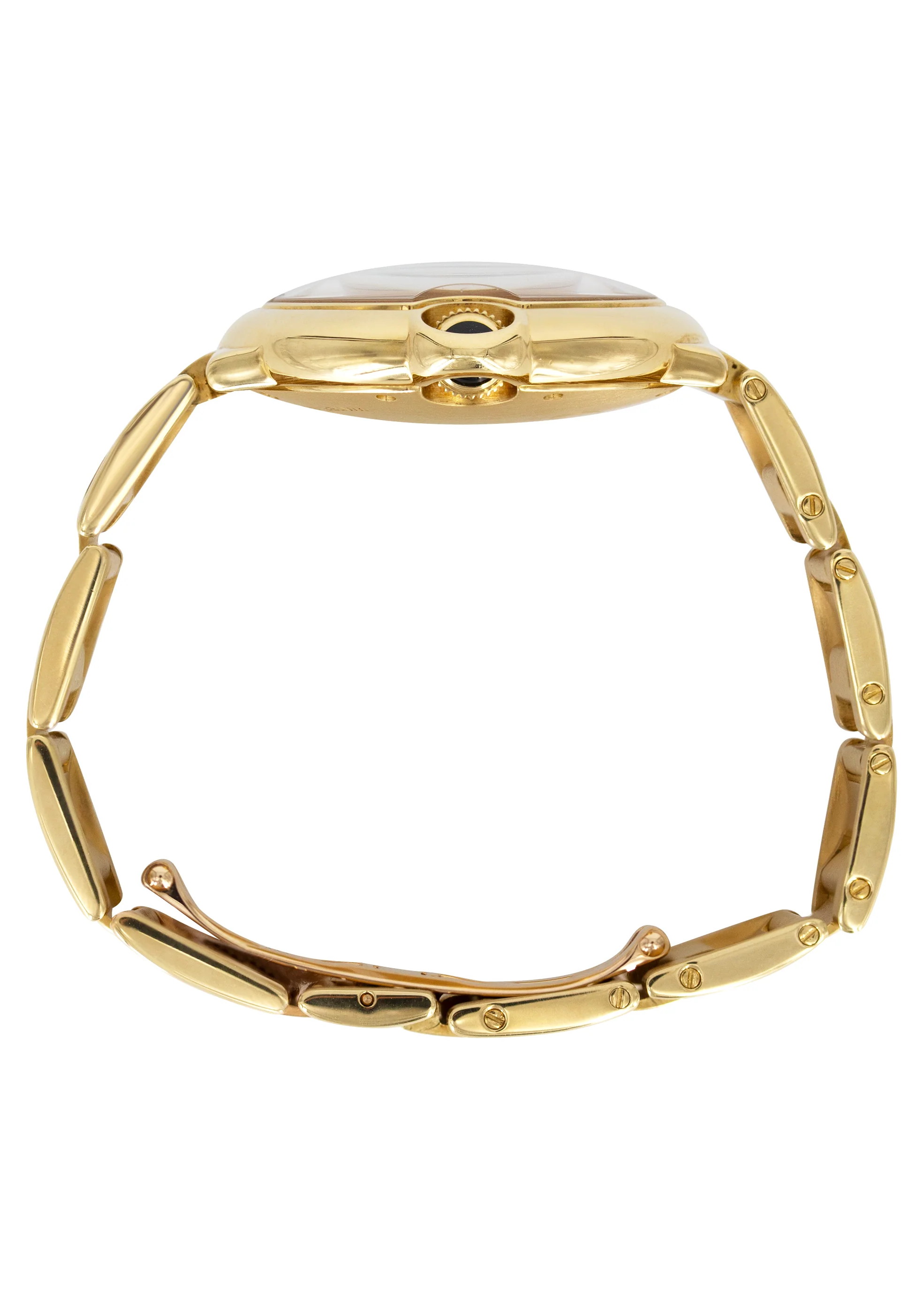 CARTIER DIAMOND BALLON BLEU WATCH IN 18K GOLD | SILVER DIAMOND DIAL | 36 MM - Image 3