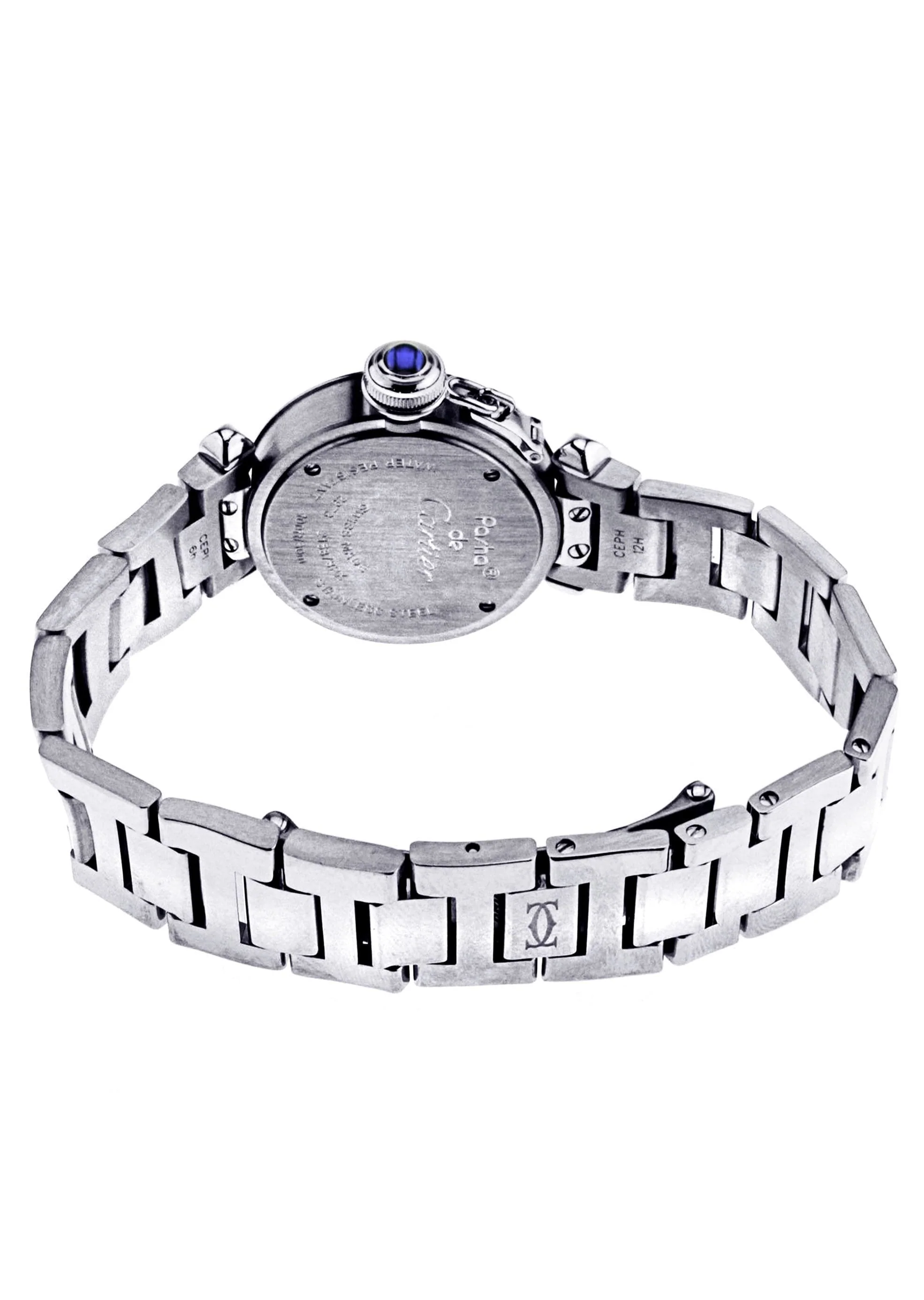 Cartier Miss Pasha Watch For Women | Stainless Steel | 27 Mm - Image 3