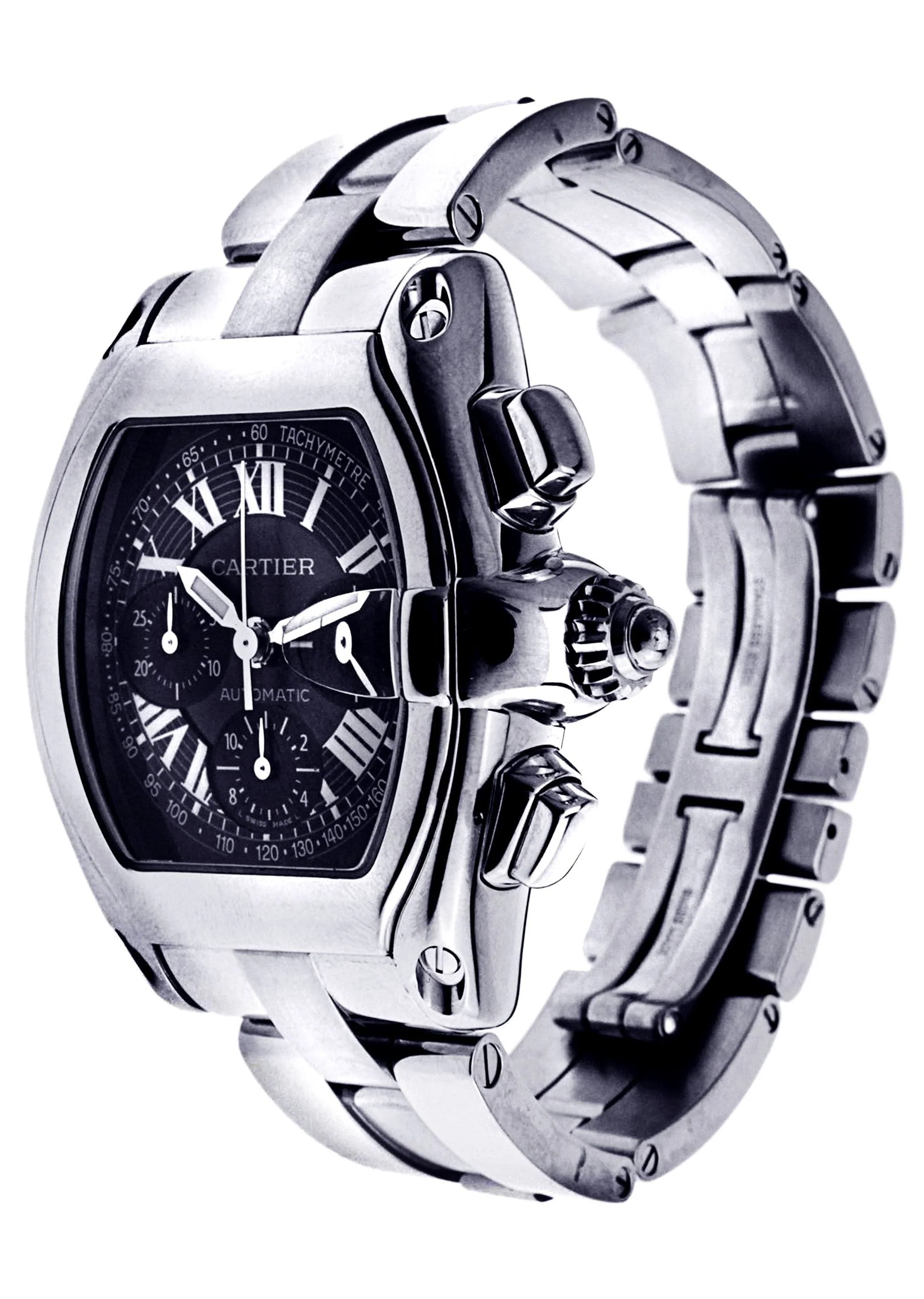 Cartier Roadster | Stainless Steel | 48 Mm - Image 2
