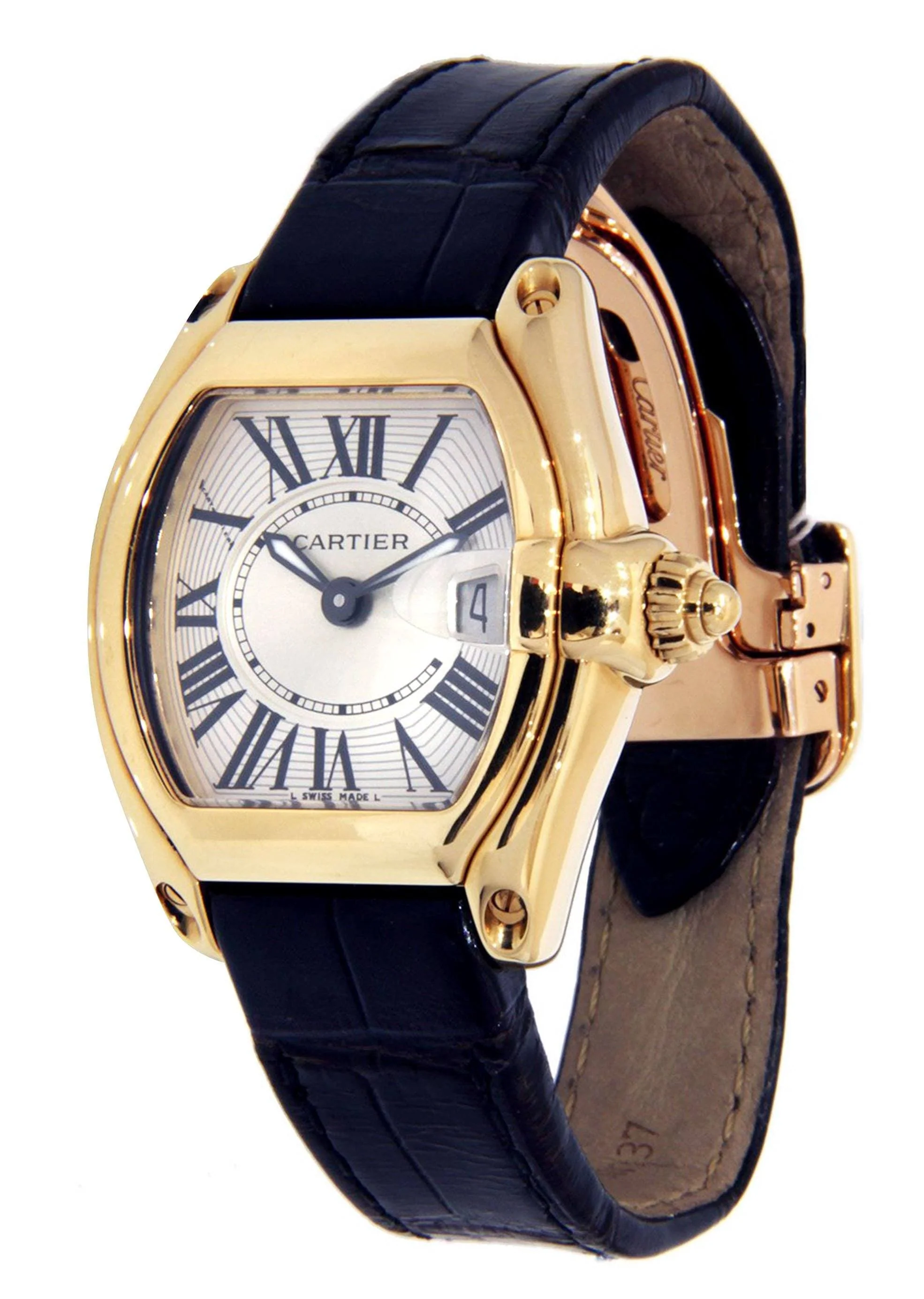 Cartier Roadster Watch For Women | 18K Yellow Gold - Image 2