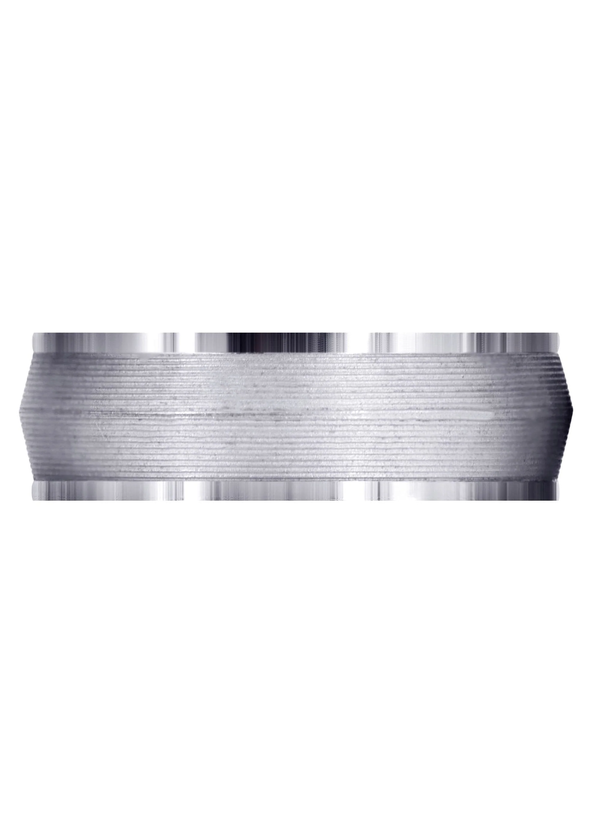 Carved Modern Mens Wedding Band | GB / High Polish Finish (Connor) - Image 2