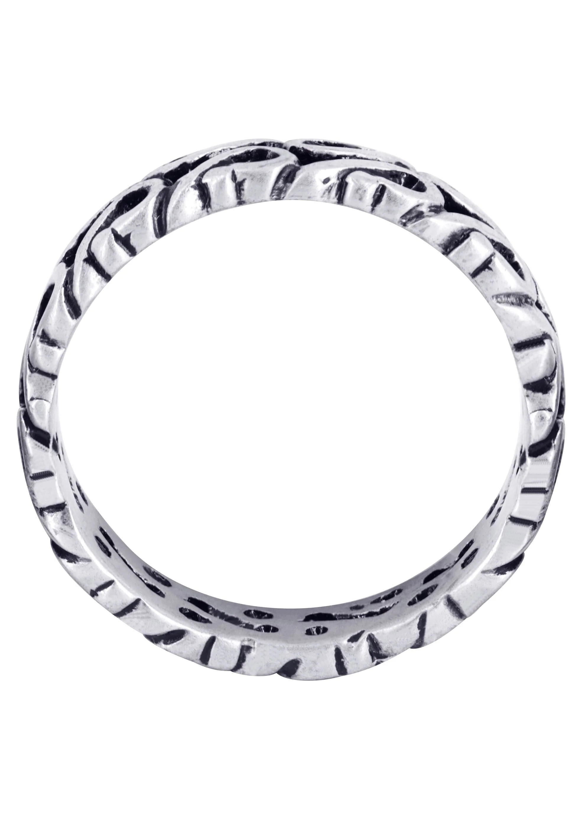 Celtic Mens Wedding Band | High Polish Finish (Tyler) - Image 3