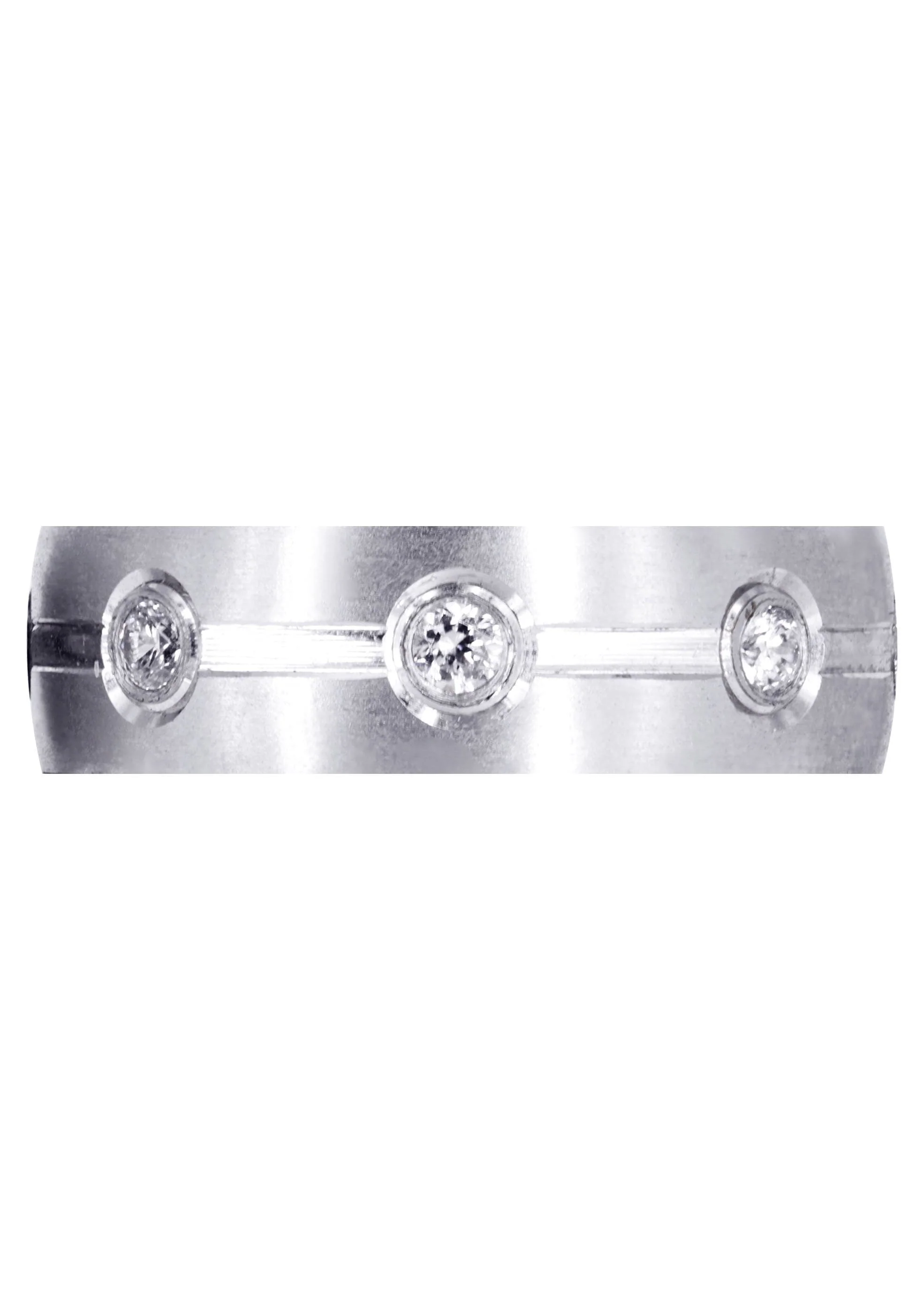 Classic Diamond Mens Wedding Band | 0.04 Carats (Stephen) - Image 2