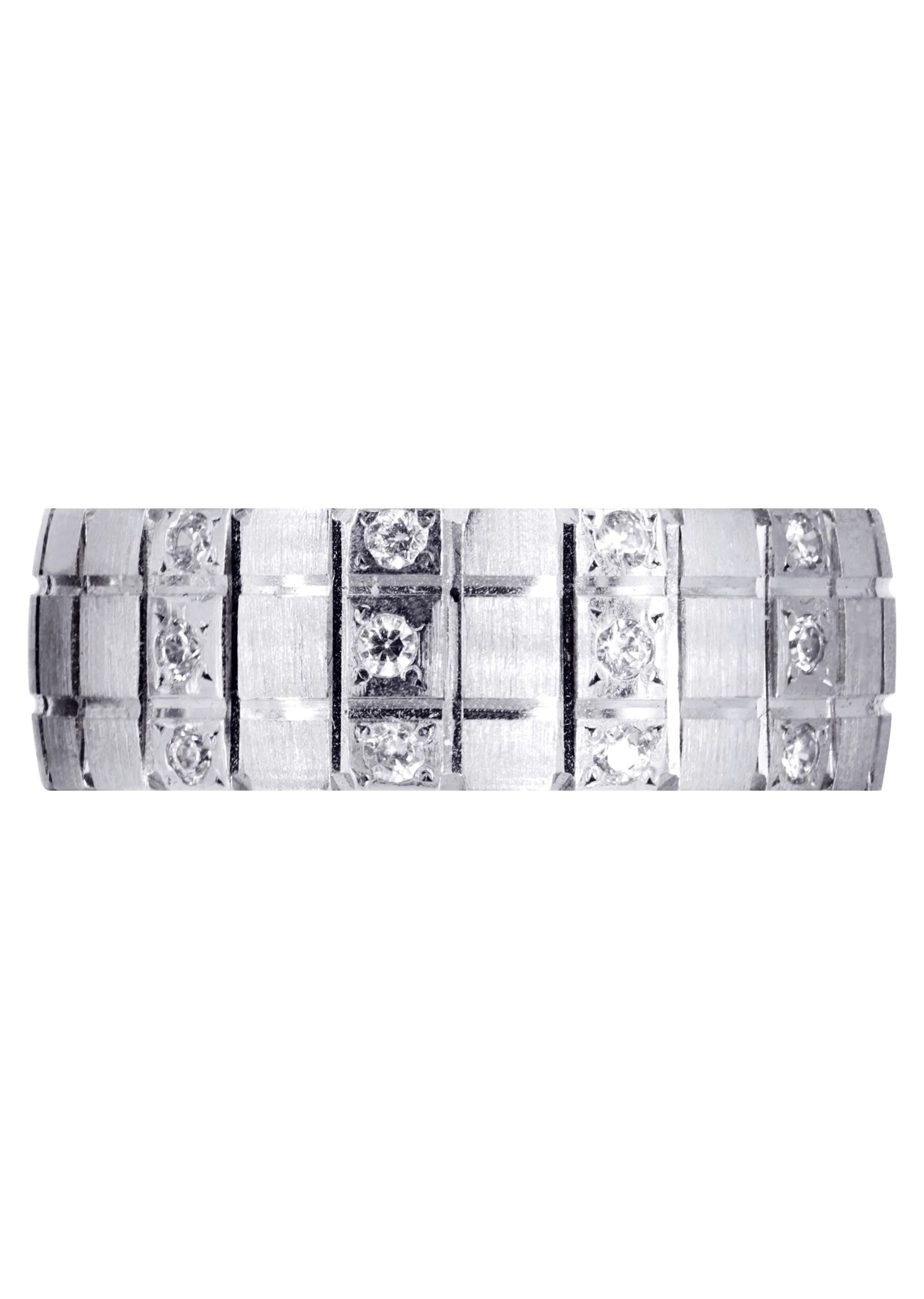 Classic Diamond Mens Wedding Band | 0.18 Carats (Myles) - Image 2