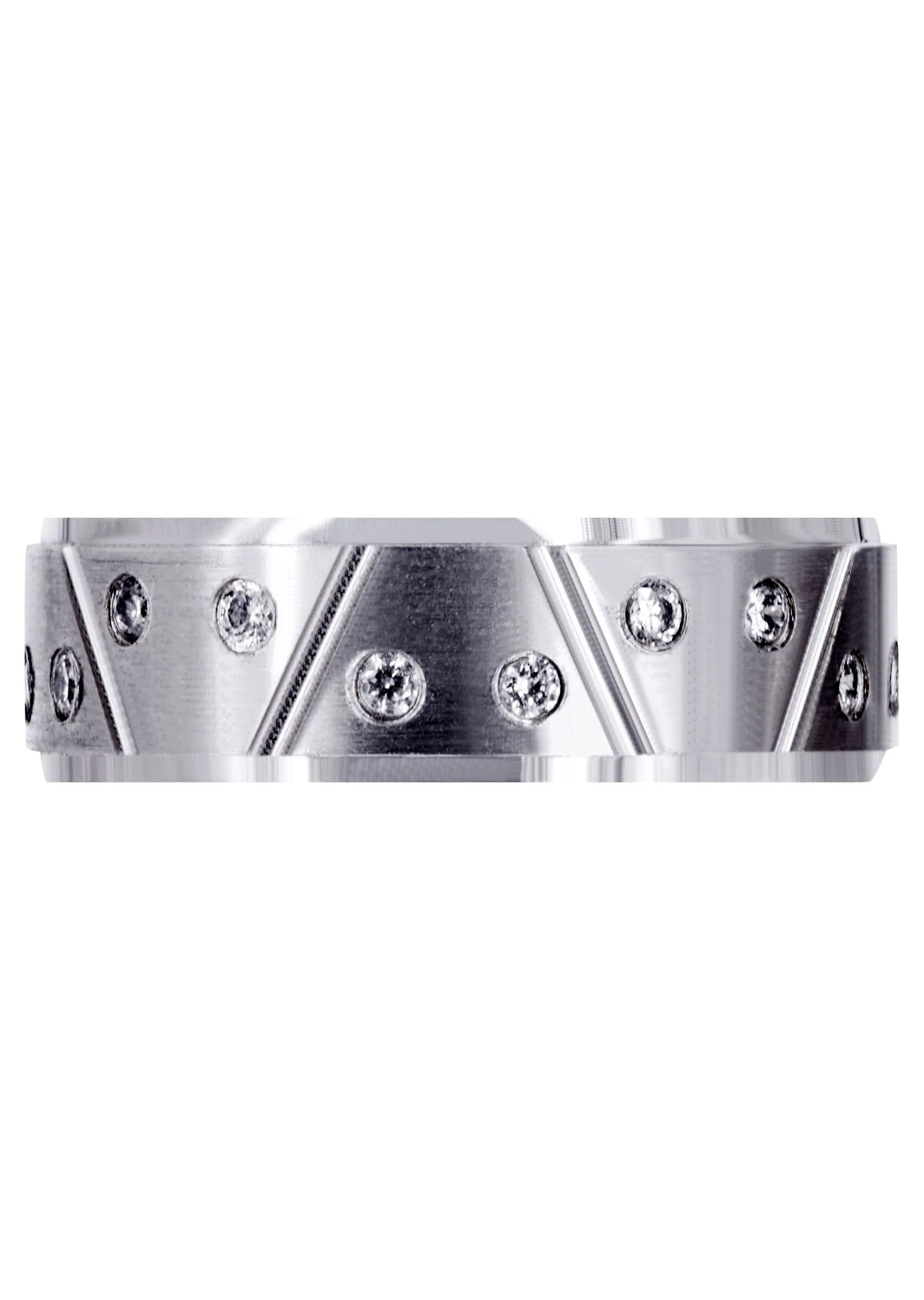 Classic Diamond Mens Wedding Band | 0.4 Carats (Conner) - Image 2