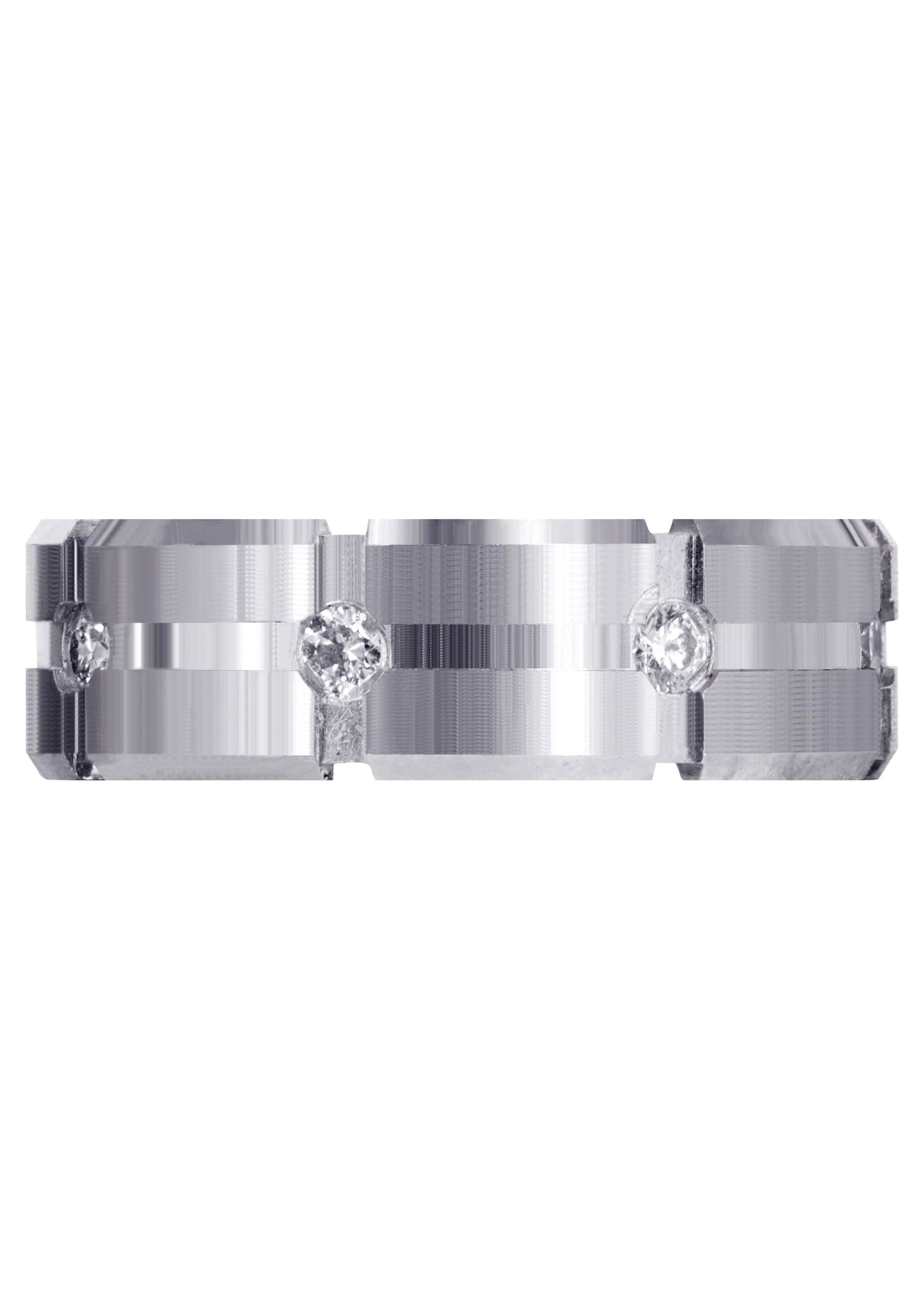 Classic Diamond Mens Wedding Band | 0.4 Carats (Andres) - Image 2