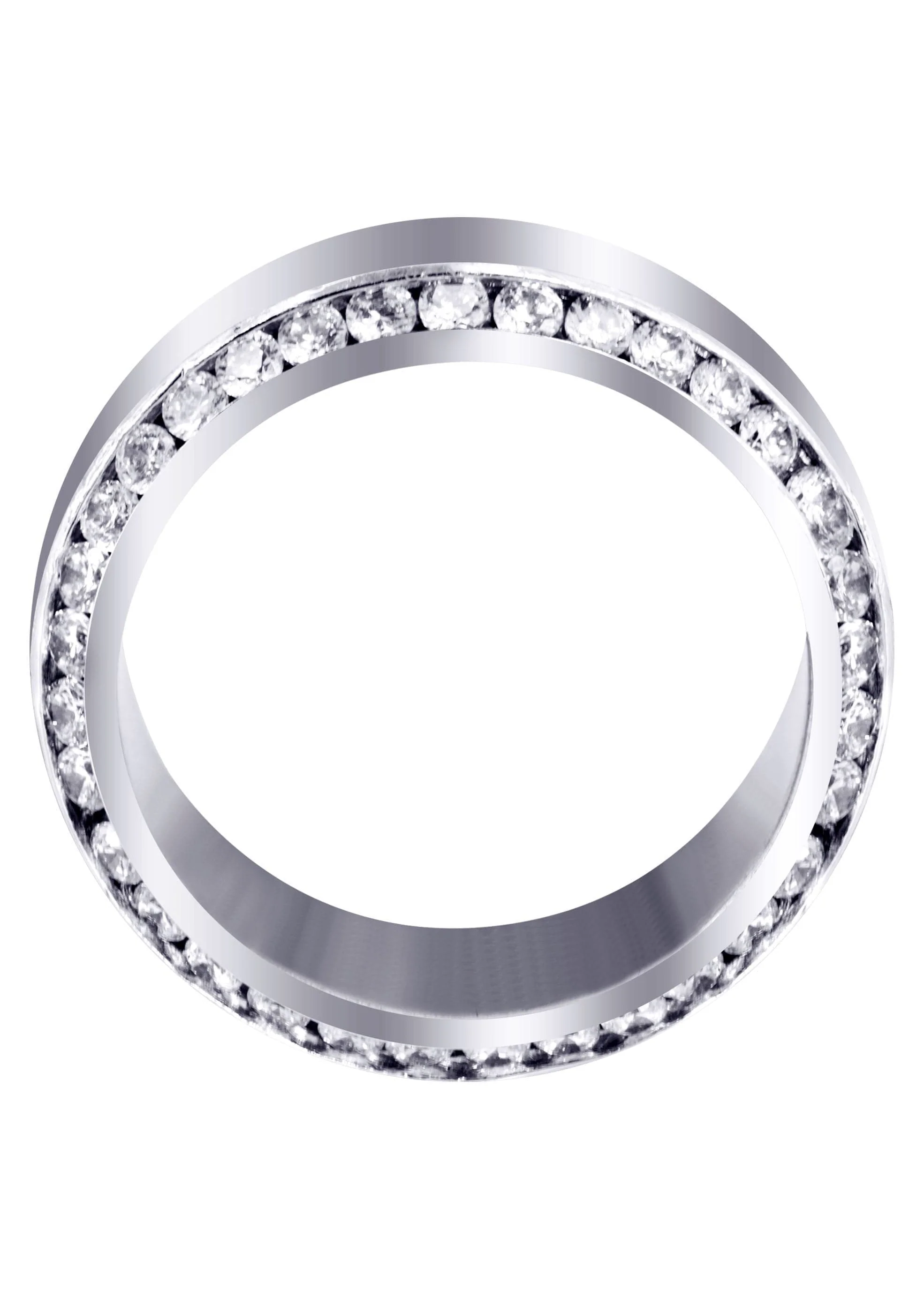 Classic Diamond Mens Wedding Band | 2.1 Carats (Rylan) - Image 2